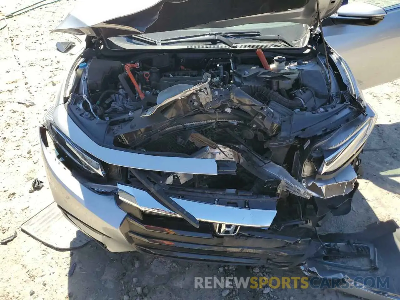 11 Photograph of a damaged car 19XZE4F93LE007106 HONDA INSIGHT 2020