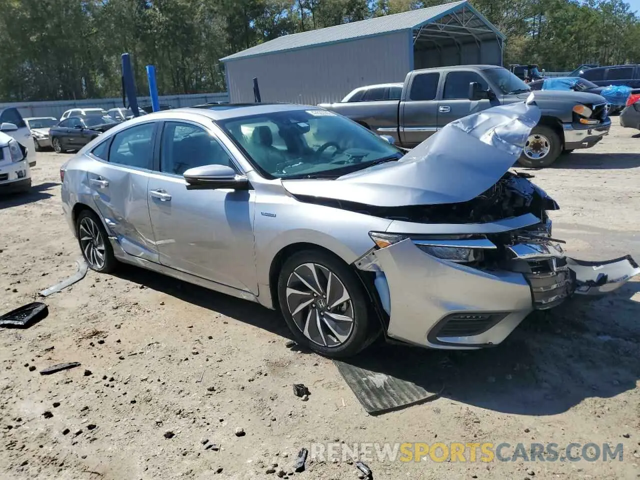 4 Photograph of a damaged car 19XZE4F93LE007106 HONDA INSIGHT 2020