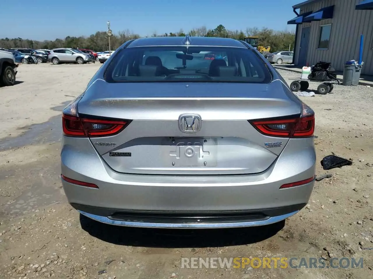 6 Photograph of a damaged car 19XZE4F93LE007106 HONDA INSIGHT 2020