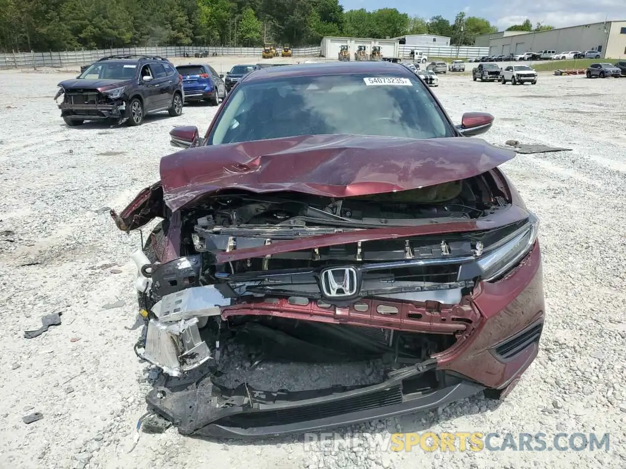 5 Photograph of a damaged car 19XZE4F94LE007065 HONDA INSIGHT 2020