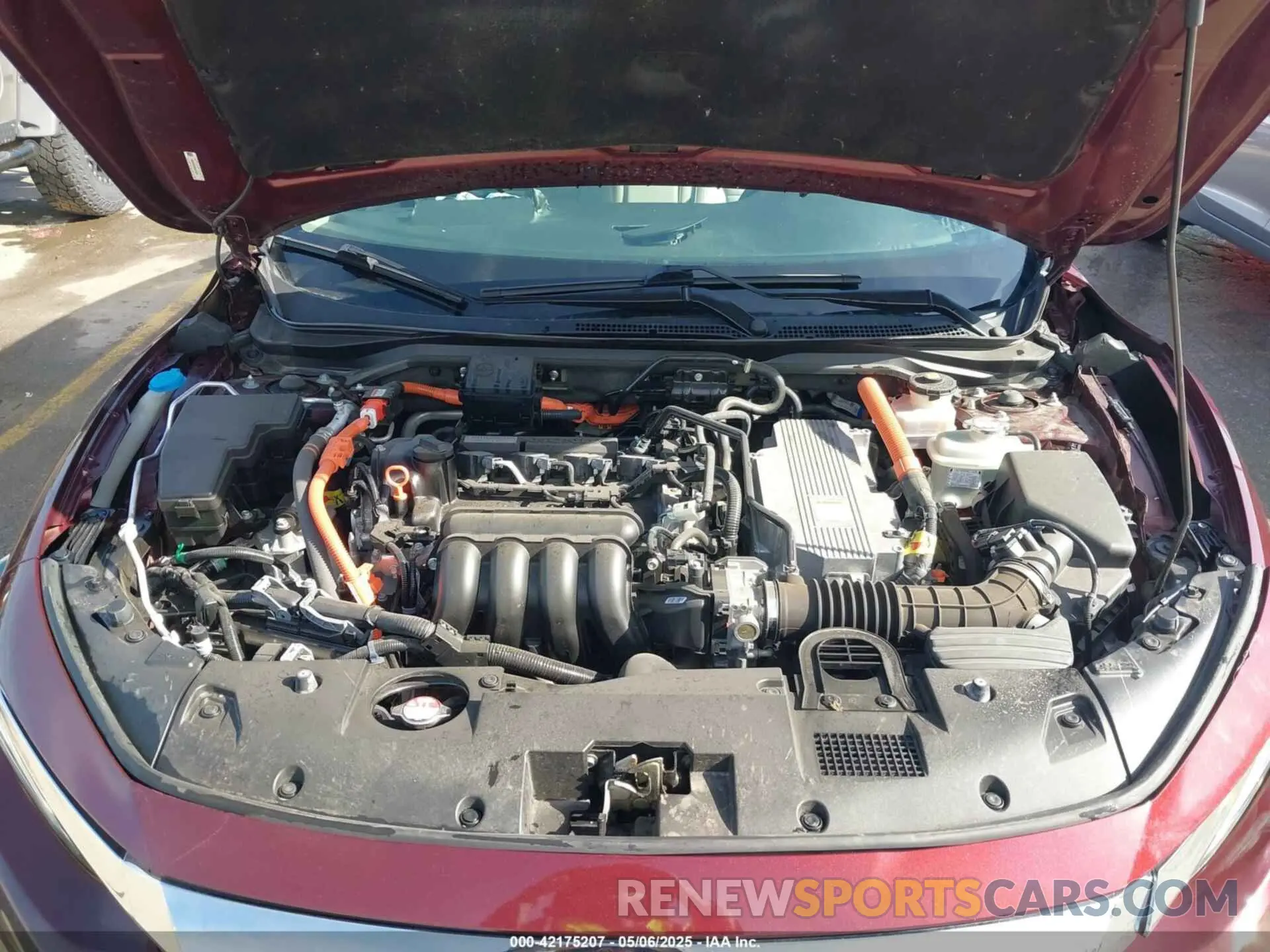 10 Photograph of a damaged car 19XZE4F95LE011531 HONDA INSIGHT 2020