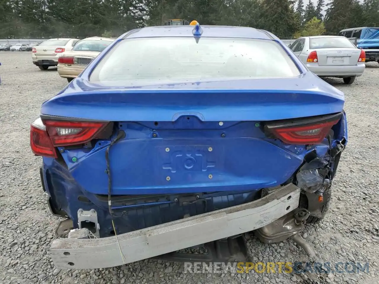 6 Photograph of a damaged car 19XZE4F97LE010980 HONDA INSIGHT 2020