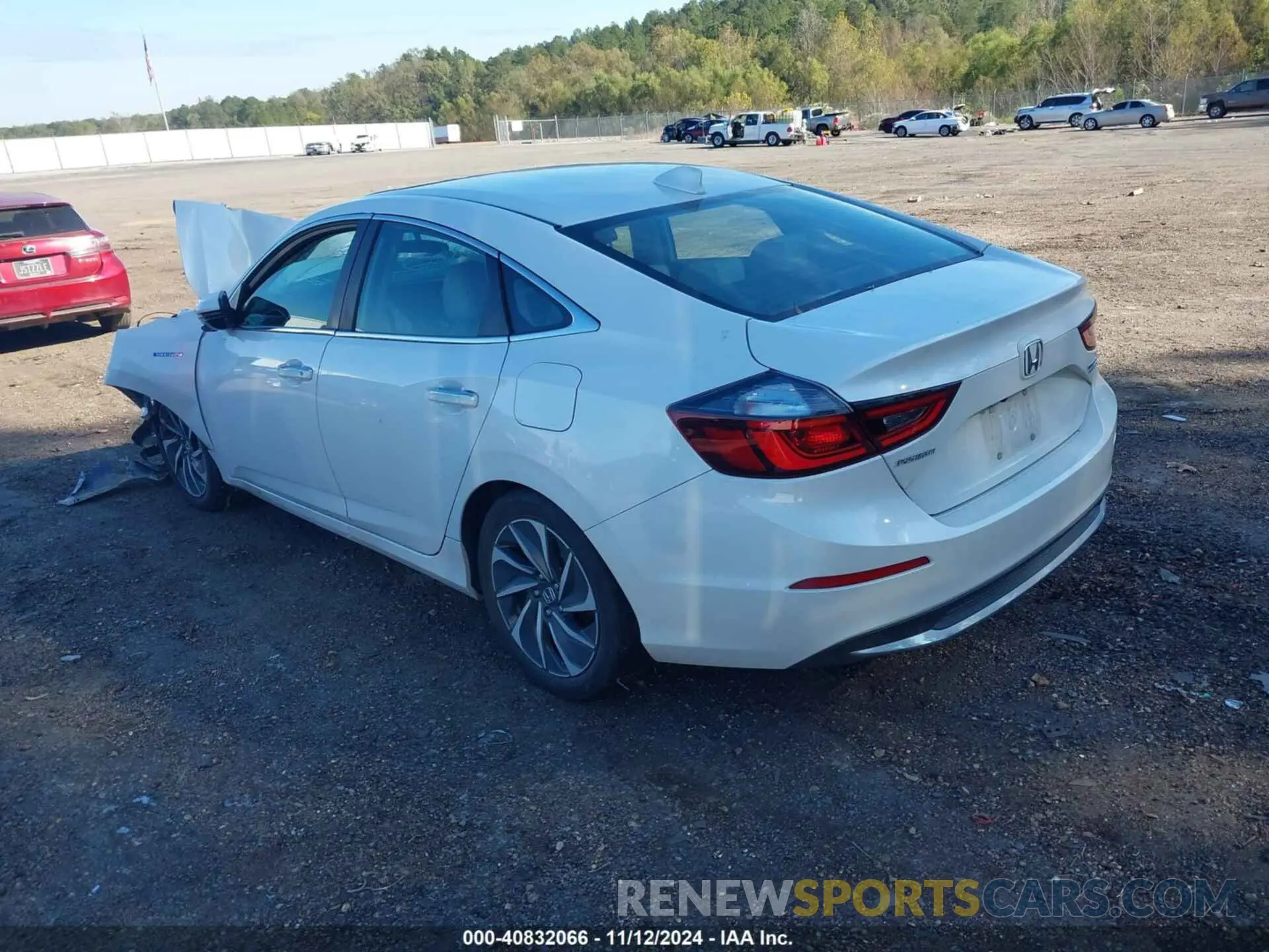 3 Photograph of a damaged car 19XZE4F98LE004931 HONDA INSIGHT 2020
