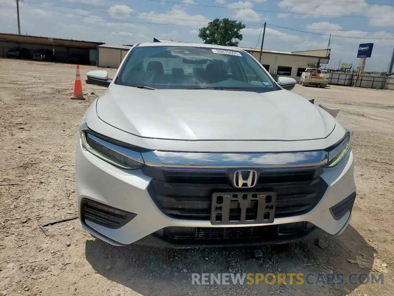 5 Photograph of a damaged car 19XZE4F99LE004159 HONDA INSIGHT 2020