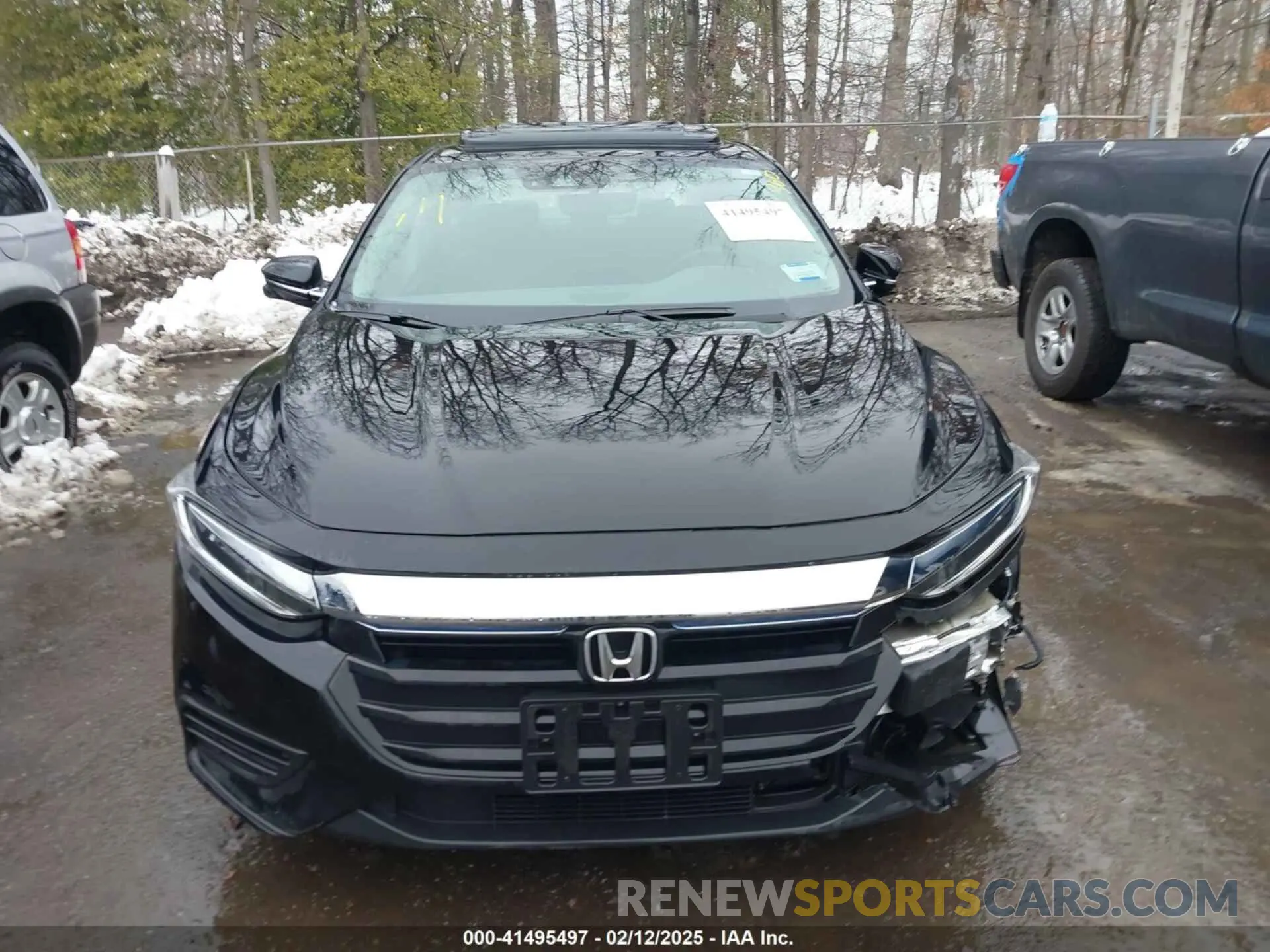 12 Photograph of a damaged car 19XZE4F99LE010785 HONDA INSIGHT 2020
