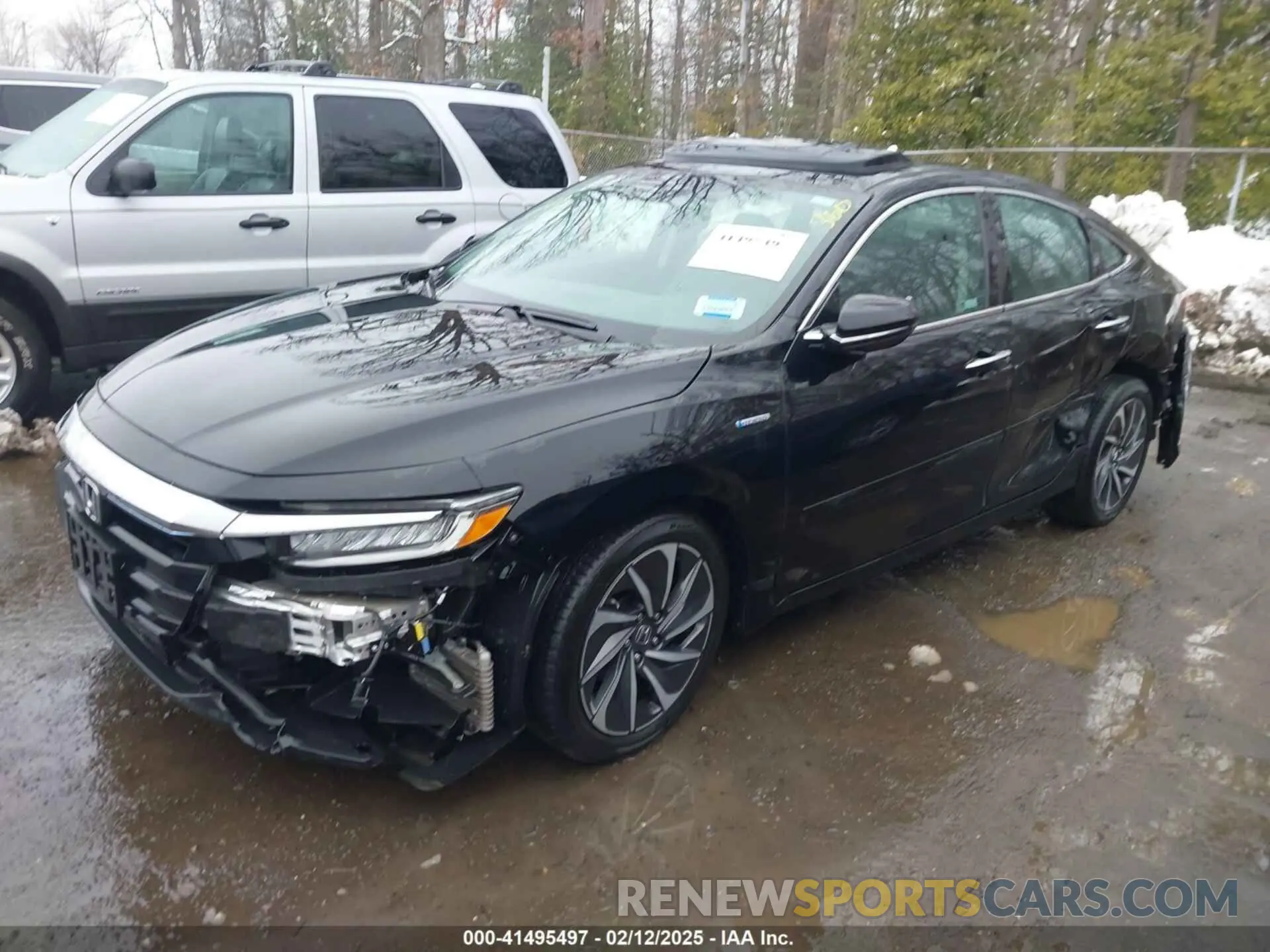 2 Photograph of a damaged car 19XZE4F99LE010785 HONDA INSIGHT 2020