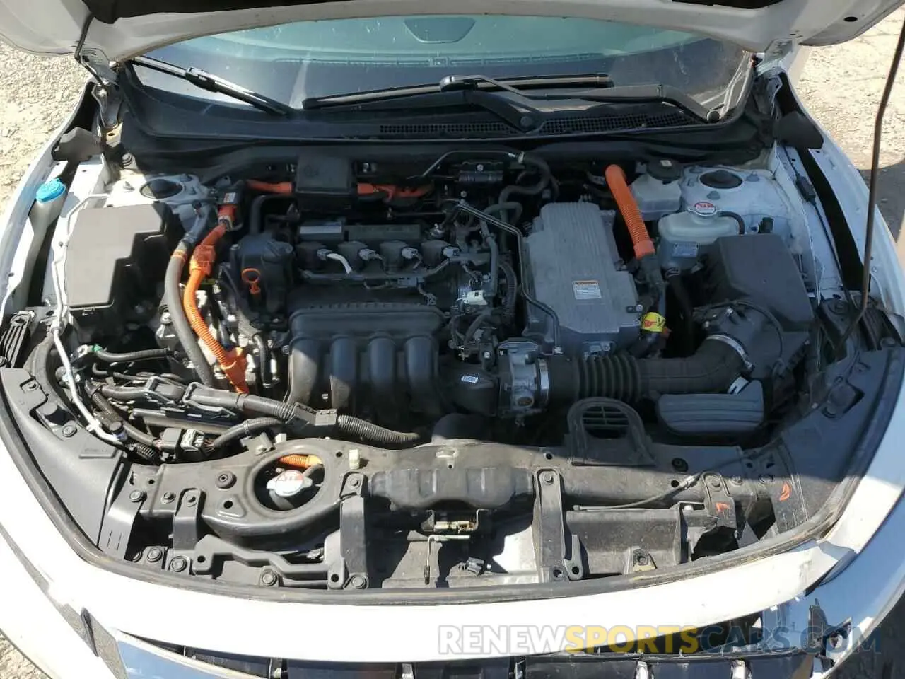 11 Photograph of a damaged car 19XZE4F9XLE012707 HONDA INSIGHT 2020