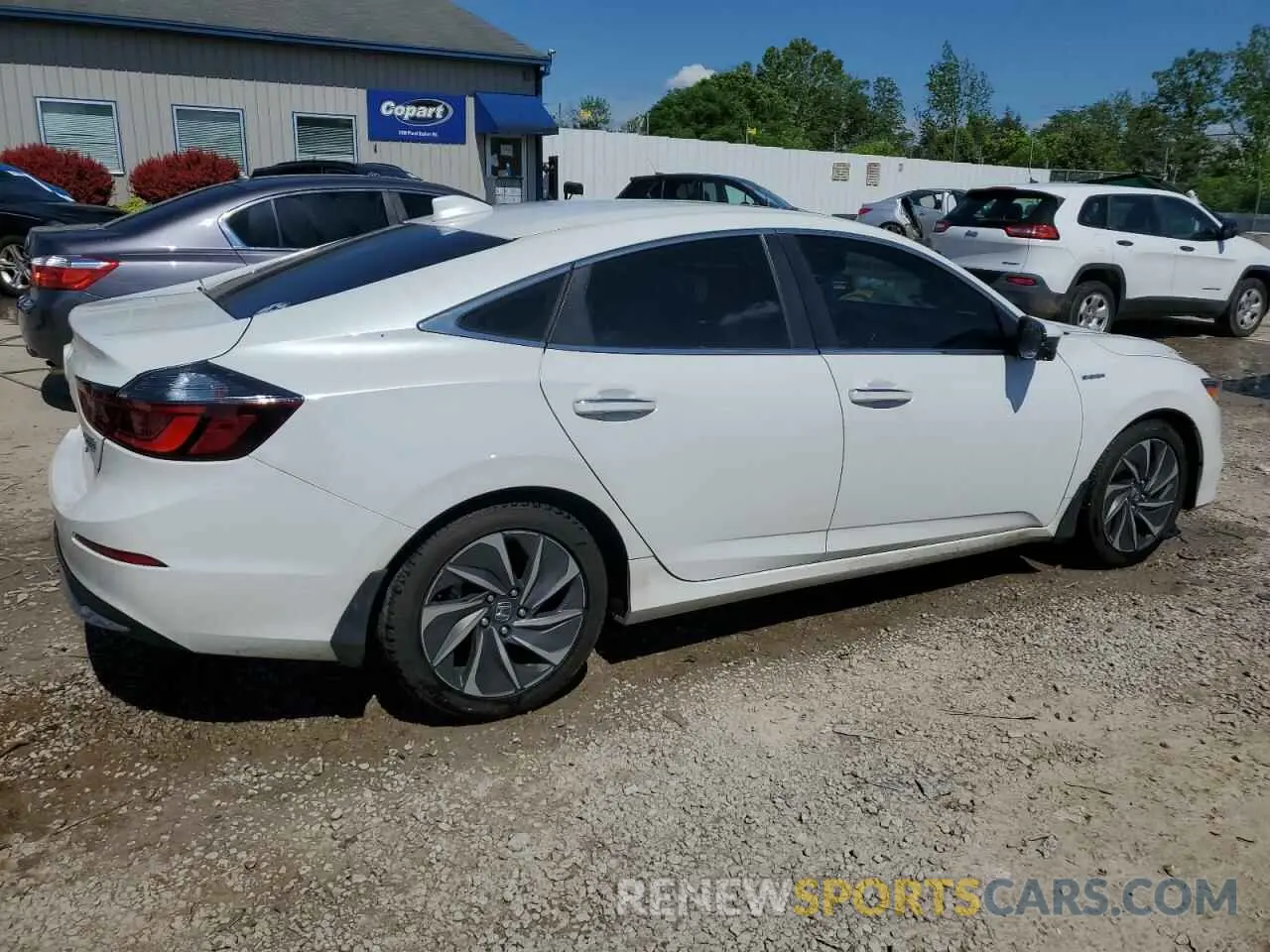 3 Photograph of a damaged car 19XZE4F9XLE012707 HONDA INSIGHT 2020