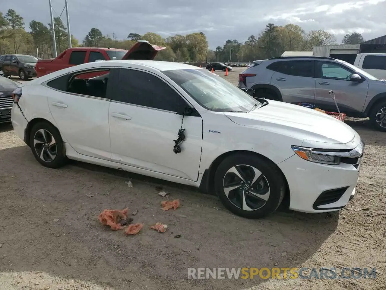 5 Photograph of a damaged car 19XZE4F12ME002331 HONDA INSIGHT 2021