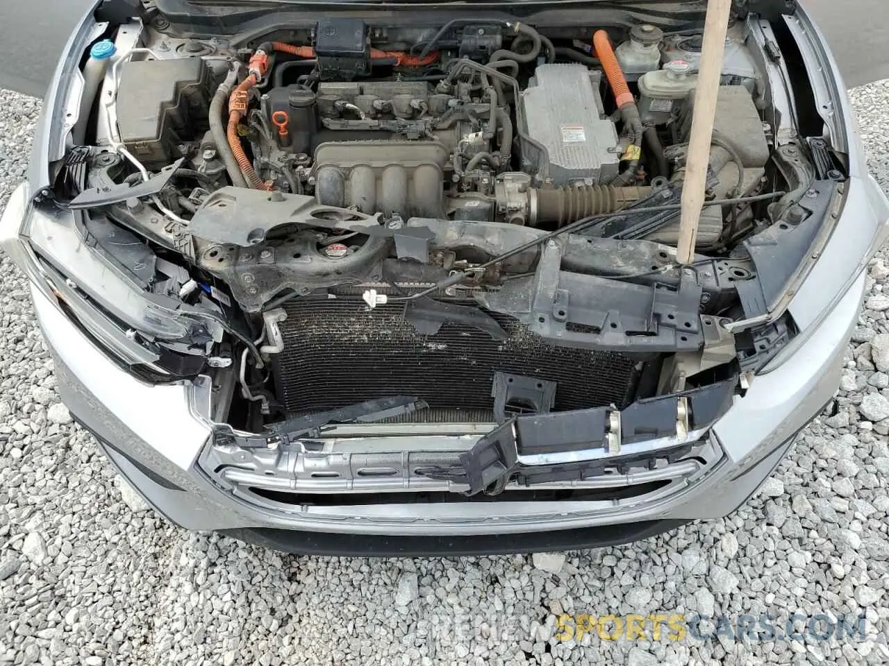 11 Photograph of a damaged car 19XZE4F51ME001657 HONDA INSIGHT 2021
