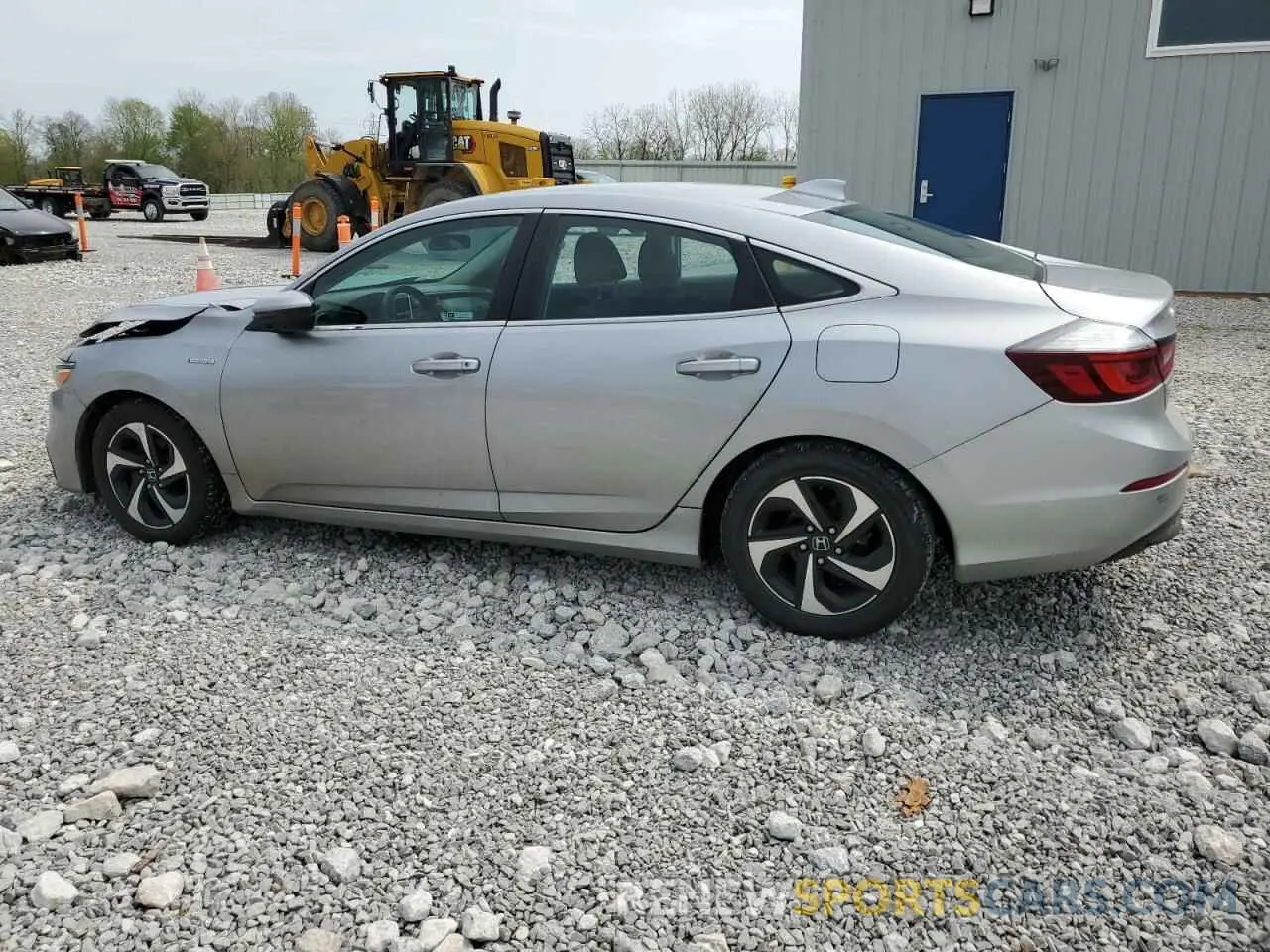 2 Photograph of a damaged car 19XZE4F51ME001657 HONDA INSIGHT 2021