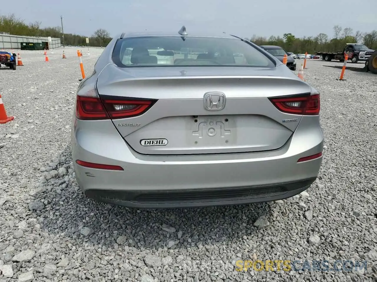 6 Photograph of a damaged car 19XZE4F51ME001657 HONDA INSIGHT 2021