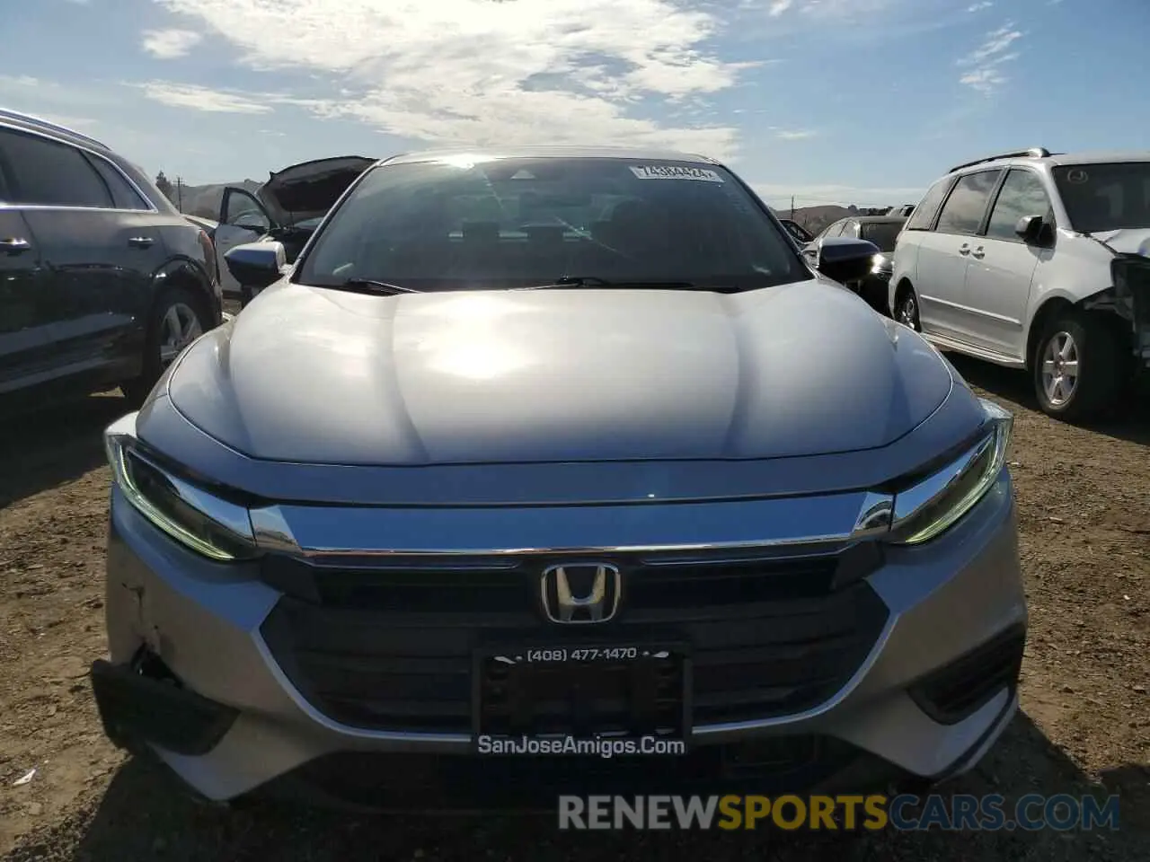 5 Photograph of a damaged car 19XZE4F51ME009290 HONDA INSIGHT 2021