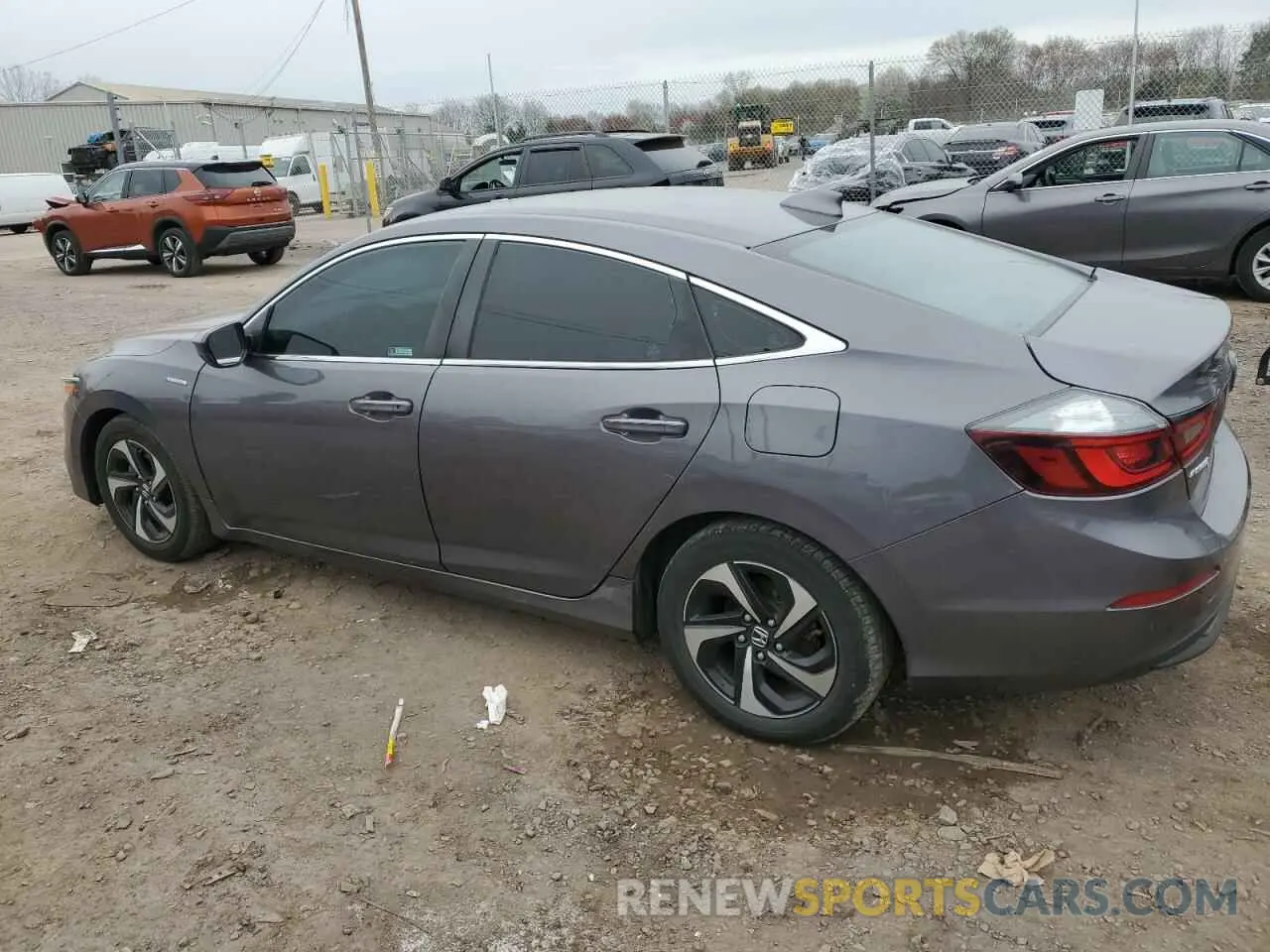 2 Photograph of a damaged car 19XZE4F52ME010593 HONDA INSIGHT 2021