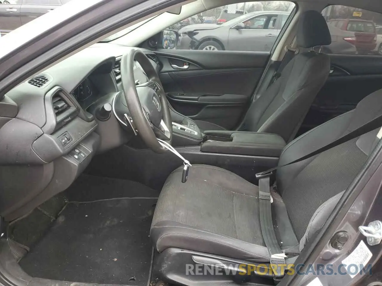 7 Photograph of a damaged car 19XZE4F52ME010593 HONDA INSIGHT 2021