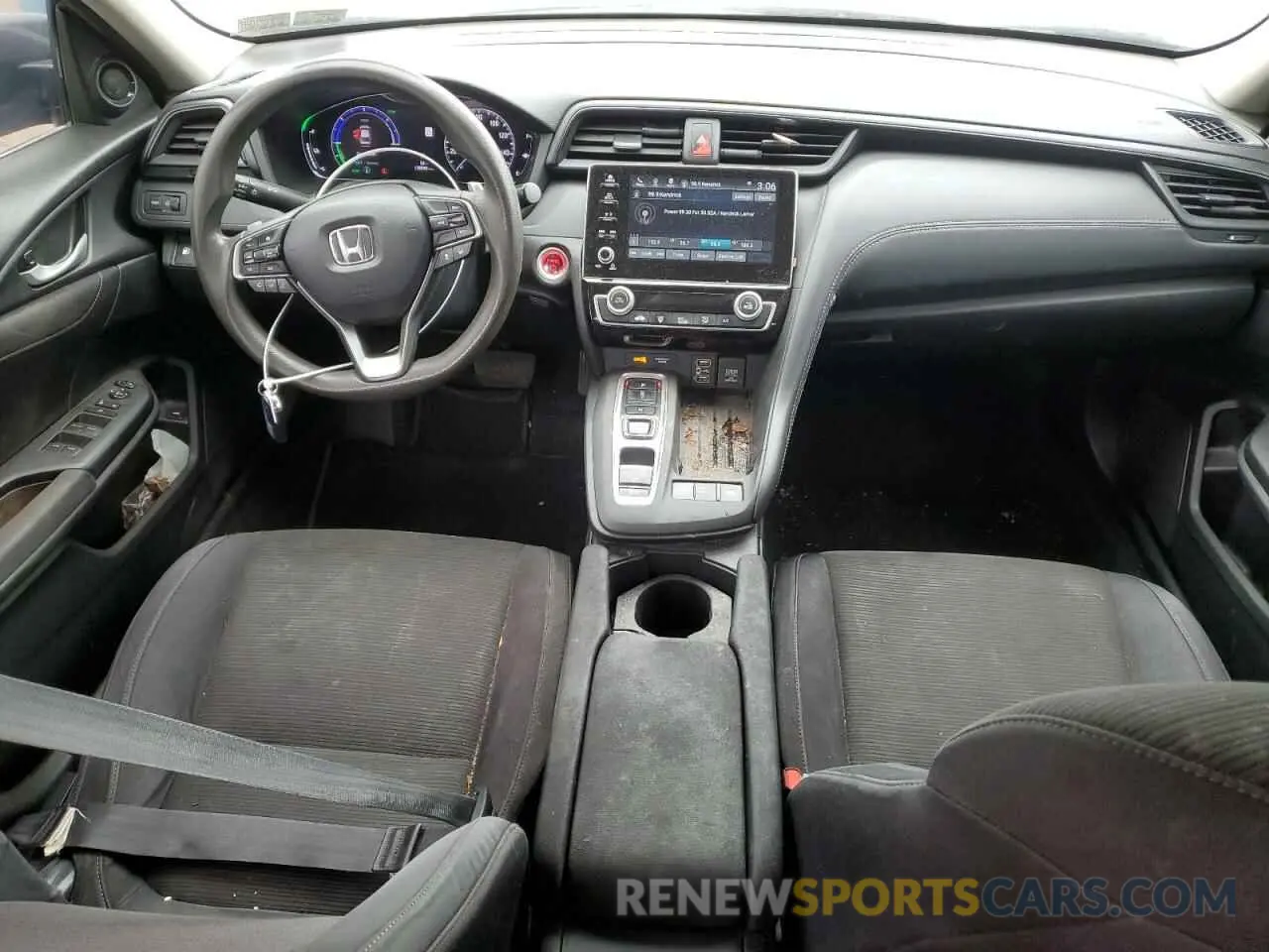 8 Photograph of a damaged car 19XZE4F52ME010593 HONDA INSIGHT 2021