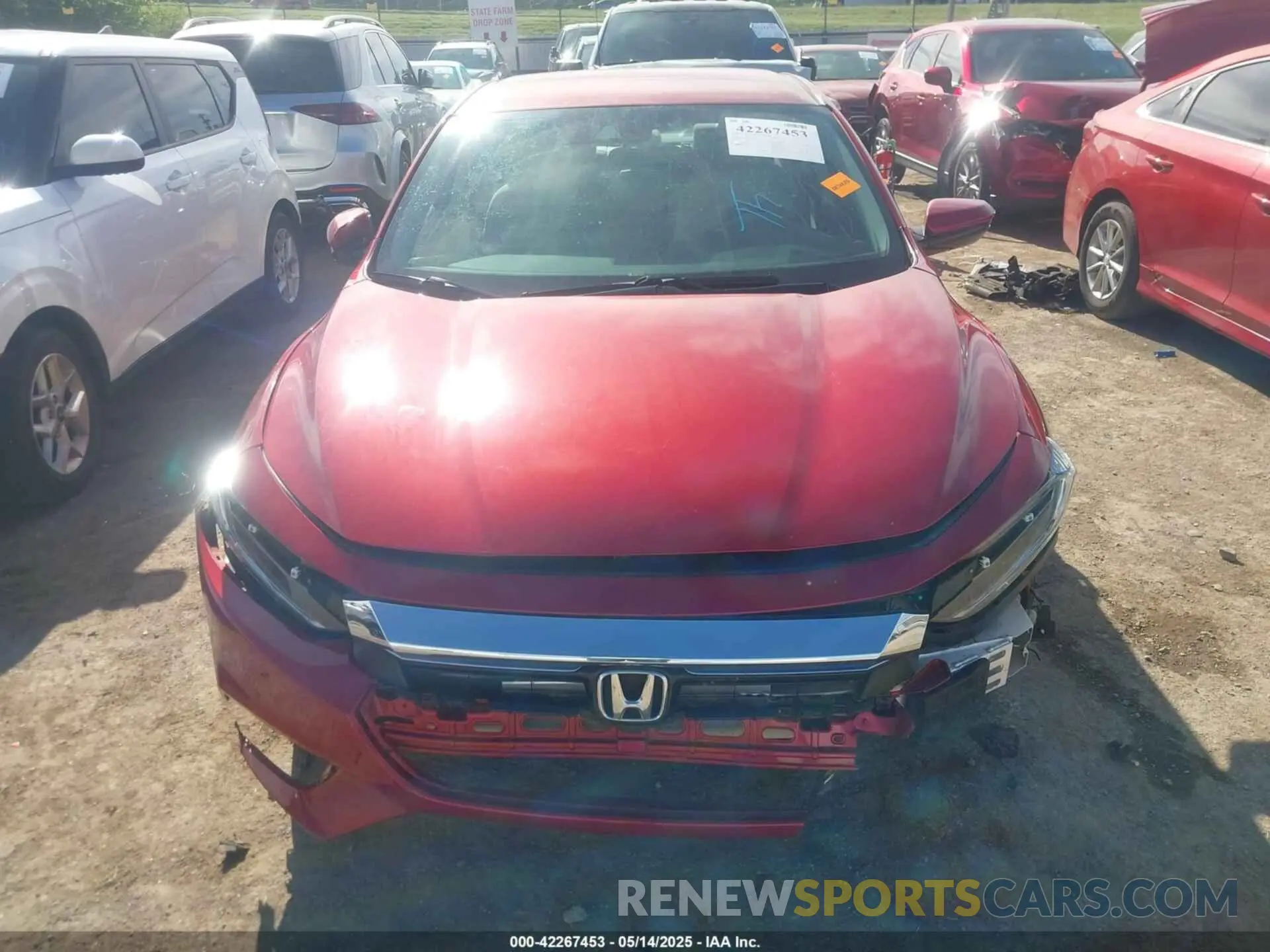 12 Photograph of a damaged car 19XZE4F54ME003855 HONDA INSIGHT 2021