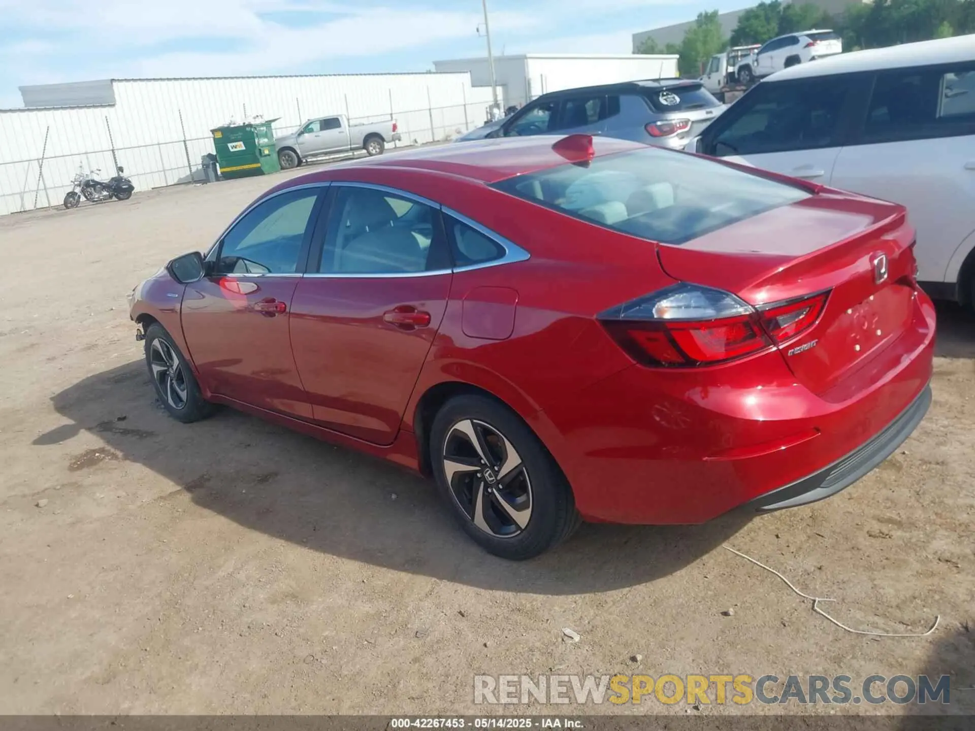 14 Photograph of a damaged car 19XZE4F54ME003855 HONDA INSIGHT 2021