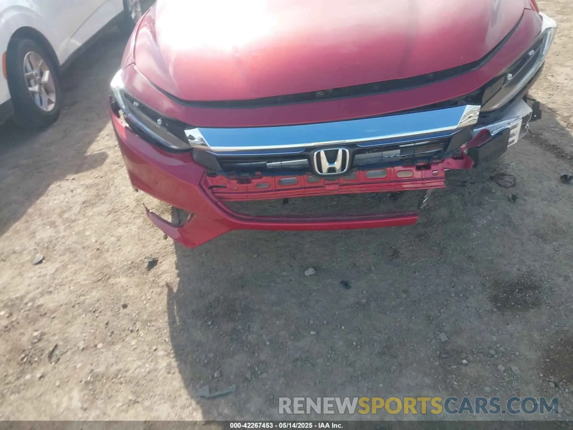 6 Photograph of a damaged car 19XZE4F54ME003855 HONDA INSIGHT 2021