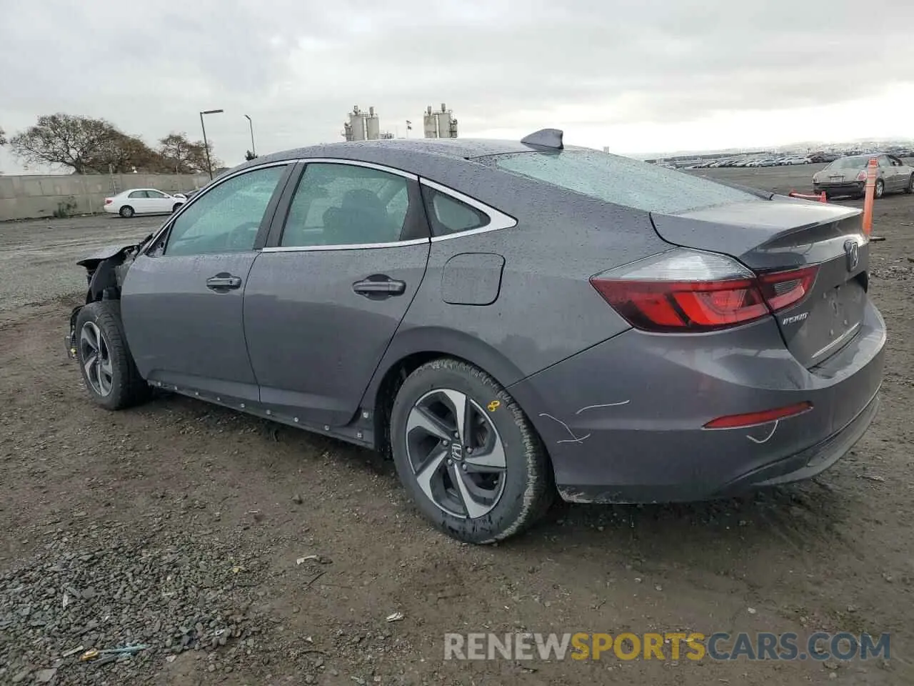 2 Photograph of a damaged car 19XZE4F54ME011504 HONDA INSIGHT 2021