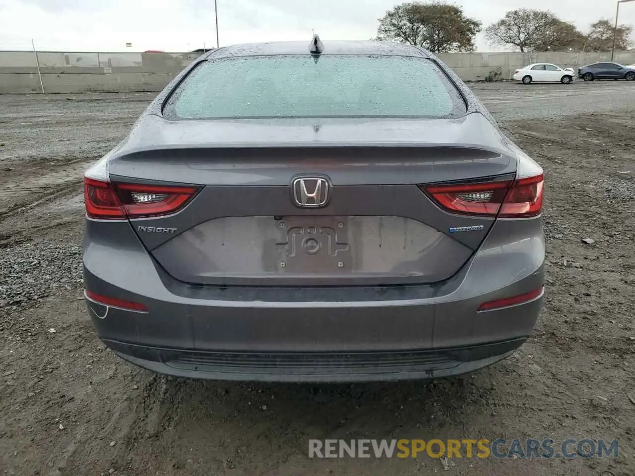 6 Photograph of a damaged car 19XZE4F54ME011504 HONDA INSIGHT 2021