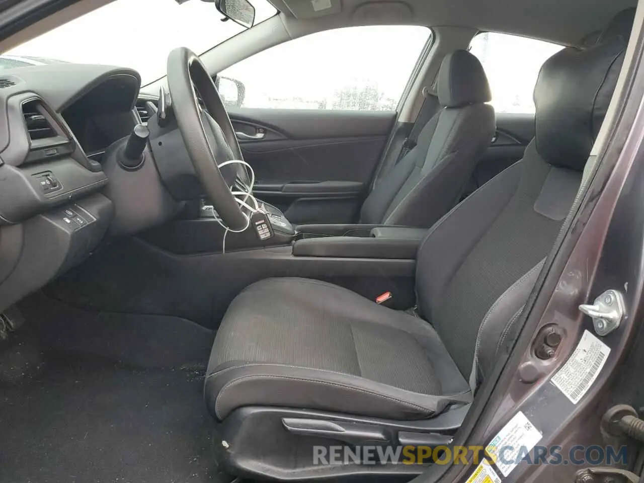 7 Photograph of a damaged car 19XZE4F54ME011504 HONDA INSIGHT 2021