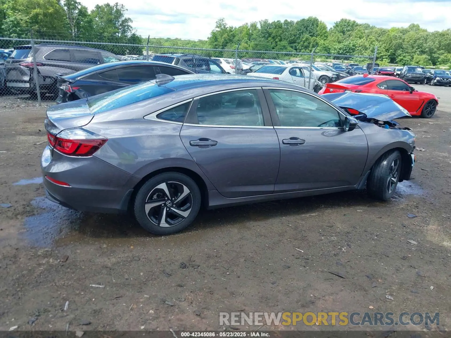 13 Photograph of a damaged car 19XZE4F55ME005131 HONDA INSIGHT 2021