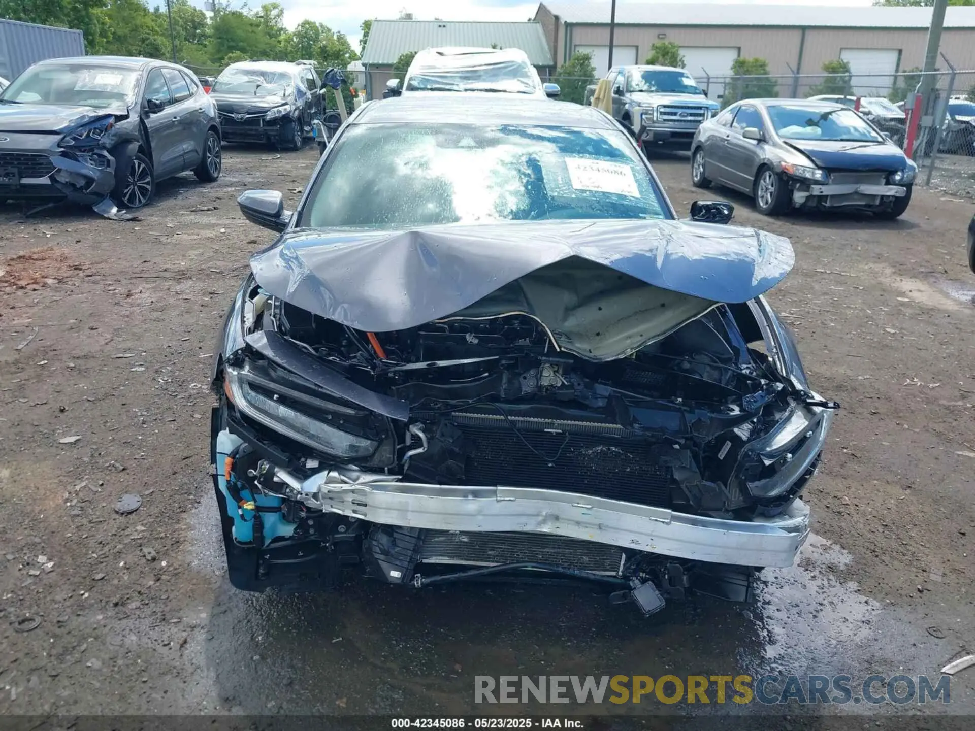 6 Photograph of a damaged car 19XZE4F55ME005131 HONDA INSIGHT 2021