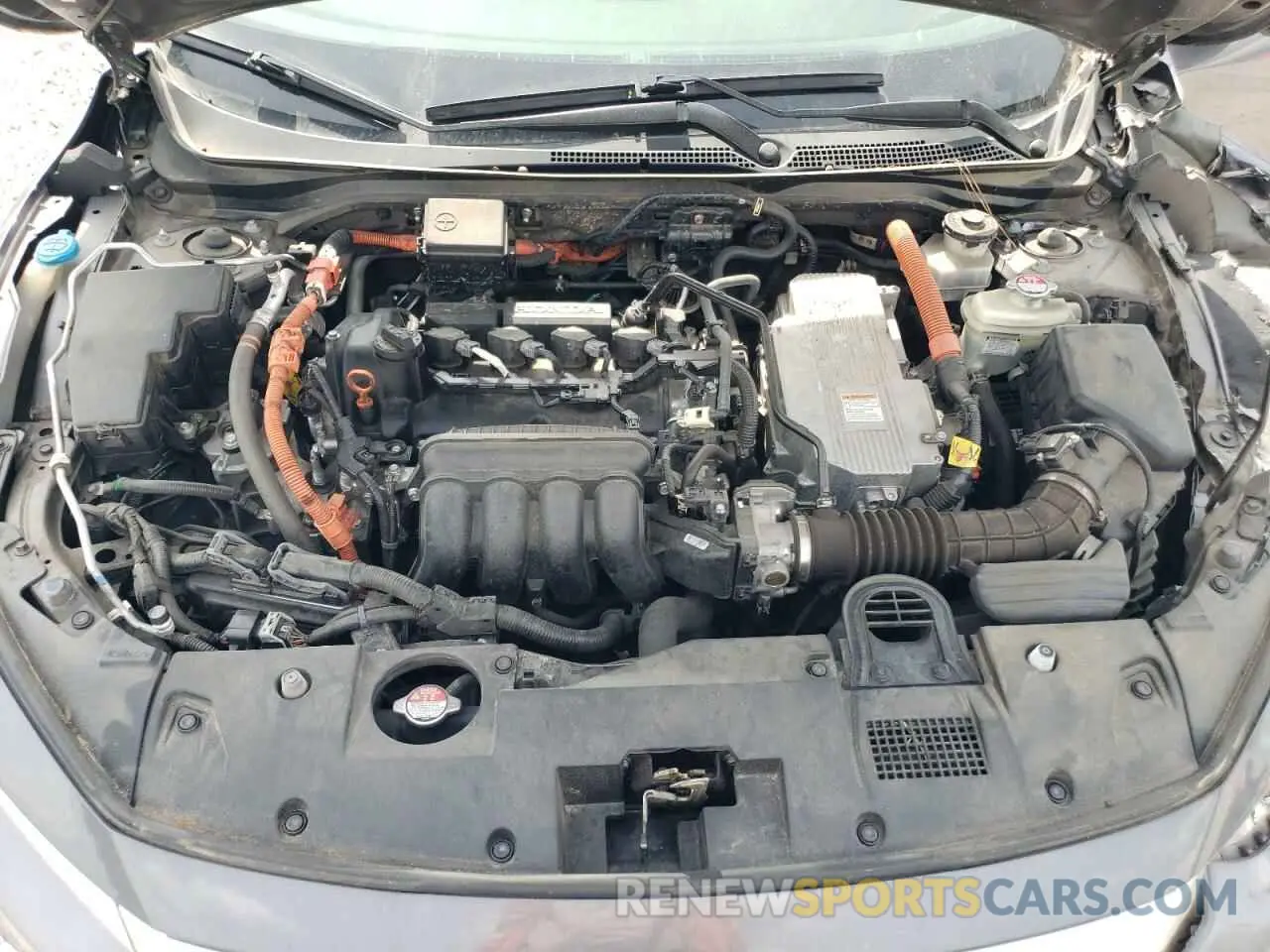 11 Photograph of a damaged car 19XZE4F55ME005548 HONDA INSIGHT 2021