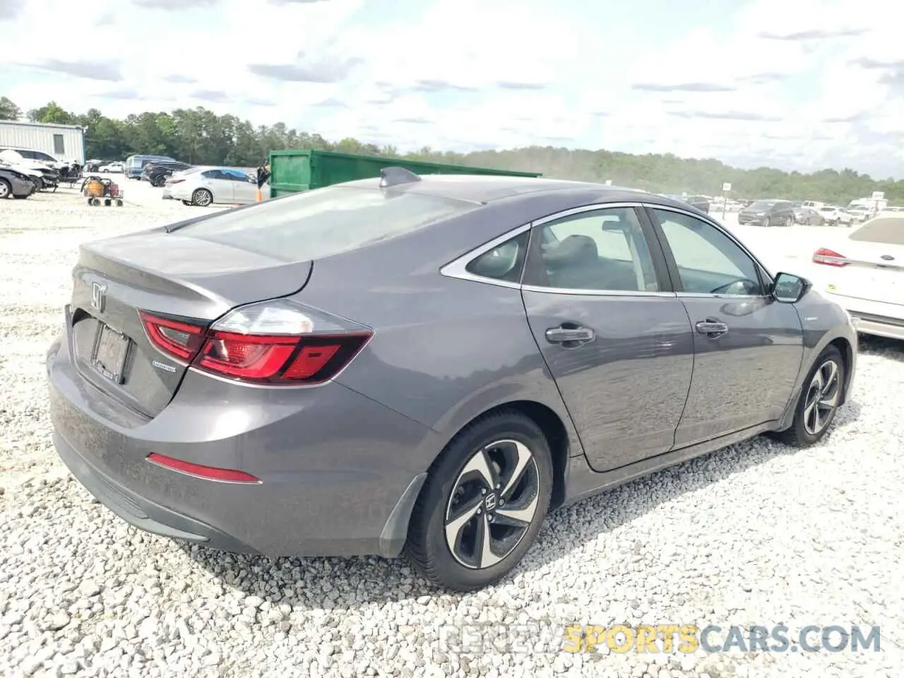 3 Photograph of a damaged car 19XZE4F55ME005548 HONDA INSIGHT 2021