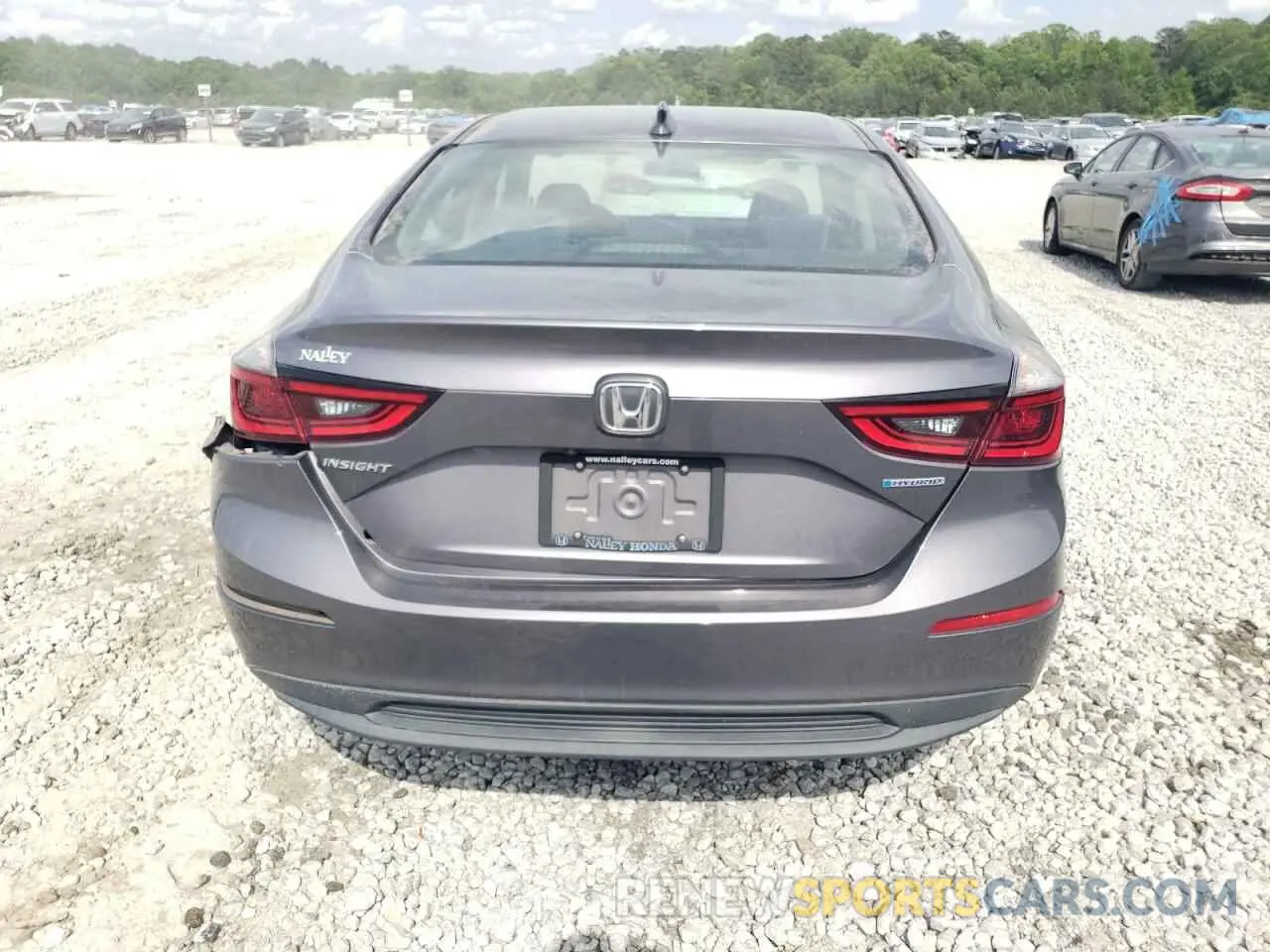 6 Photograph of a damaged car 19XZE4F55ME005548 HONDA INSIGHT 2021