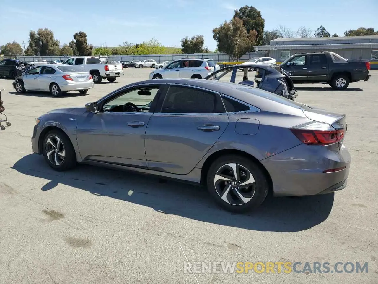 2 Photograph of a damaged car 19XZE4F55ME011365 HONDA INSIGHT 2021