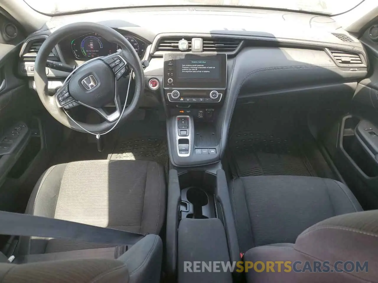 8 Photograph of a damaged car 19XZE4F55ME011365 HONDA INSIGHT 2021