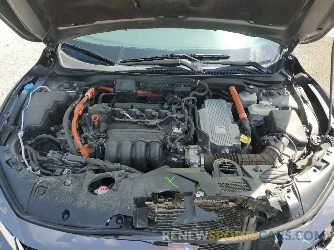 12 Photograph of a damaged car 19XZE4F56ME008474 HONDA INSIGHT 2021
