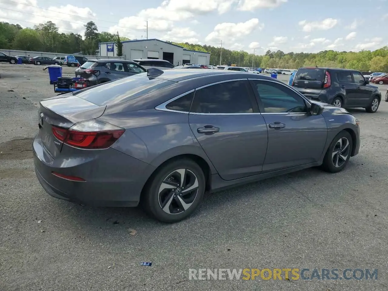 3 Photograph of a damaged car 19XZE4F56ME008474 HONDA INSIGHT 2021