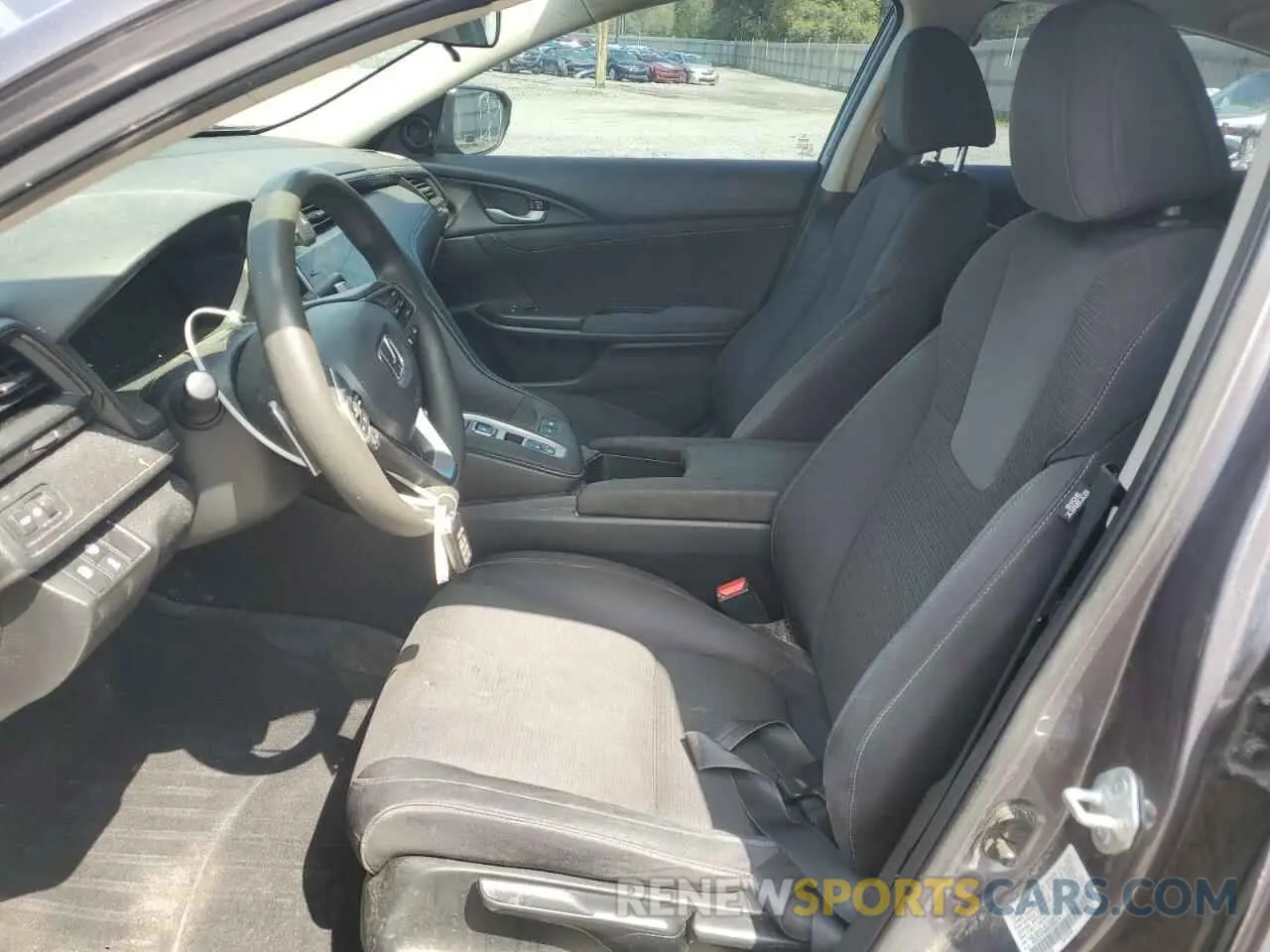 7 Photograph of a damaged car 19XZE4F56ME008474 HONDA INSIGHT 2021
