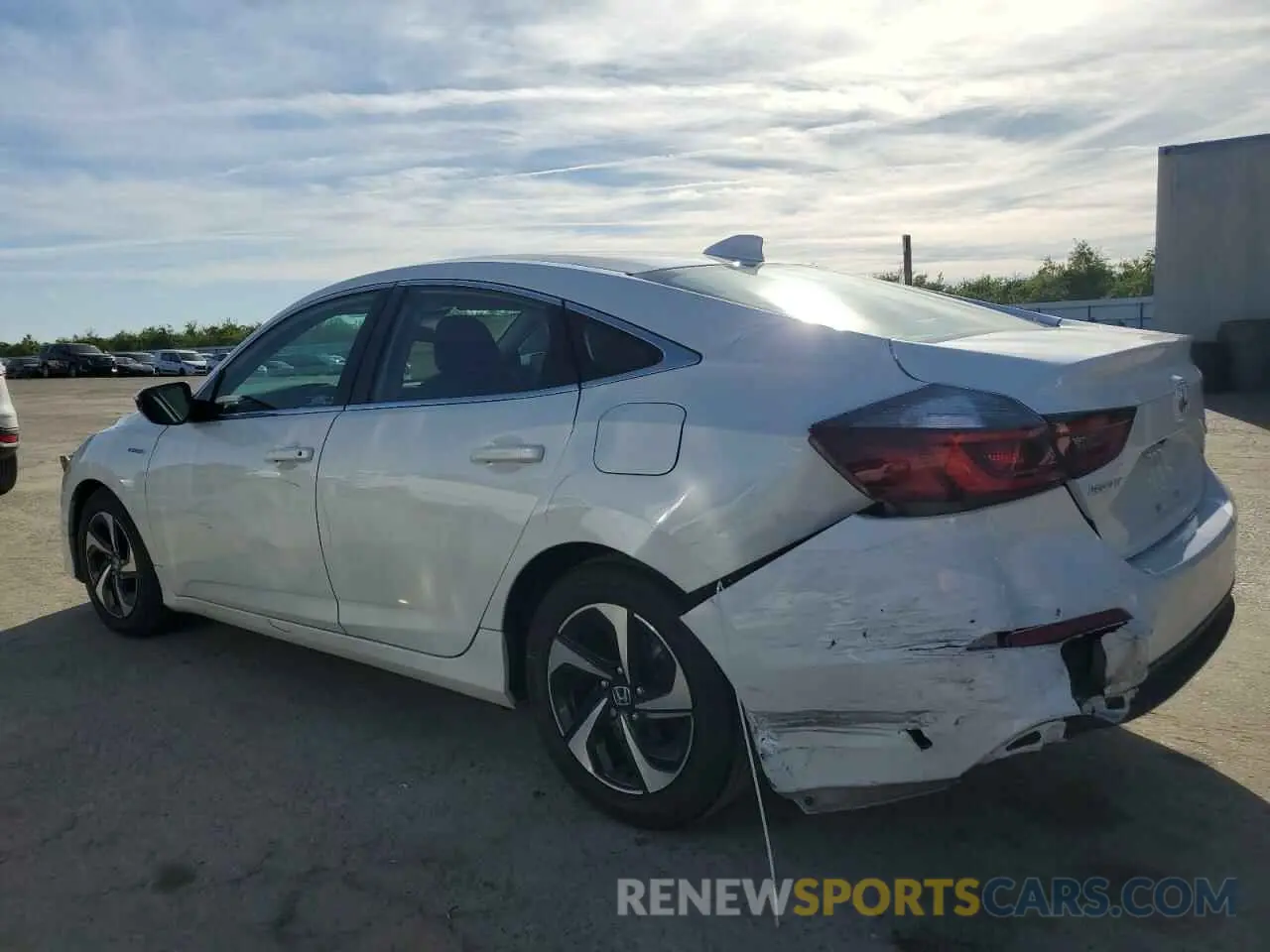 2 Photograph of a damaged car 19XZE4F56ME009835 HONDA INSIGHT 2021