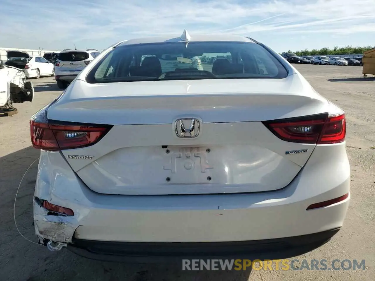 6 Photograph of a damaged car 19XZE4F56ME009835 HONDA INSIGHT 2021