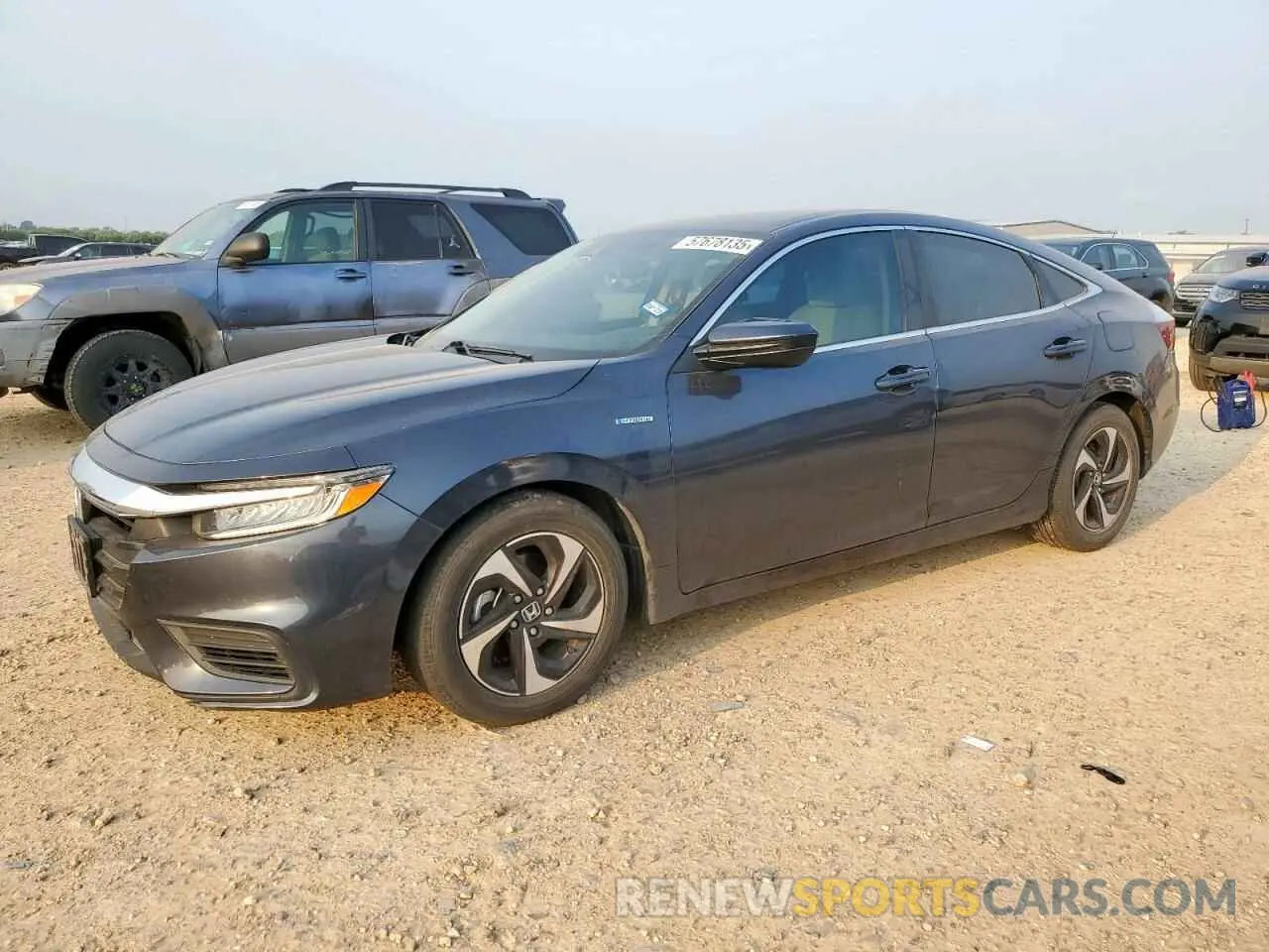 1 Photograph of a damaged car 19XZE4F58ME003664 HONDA INSIGHT 2021