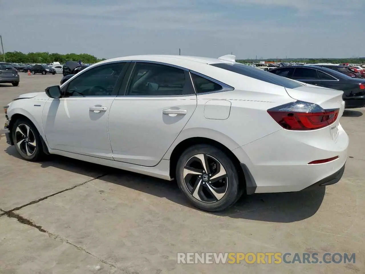 2 Photograph of a damaged car 19XZE4F58ME003924 HONDA INSIGHT 2021