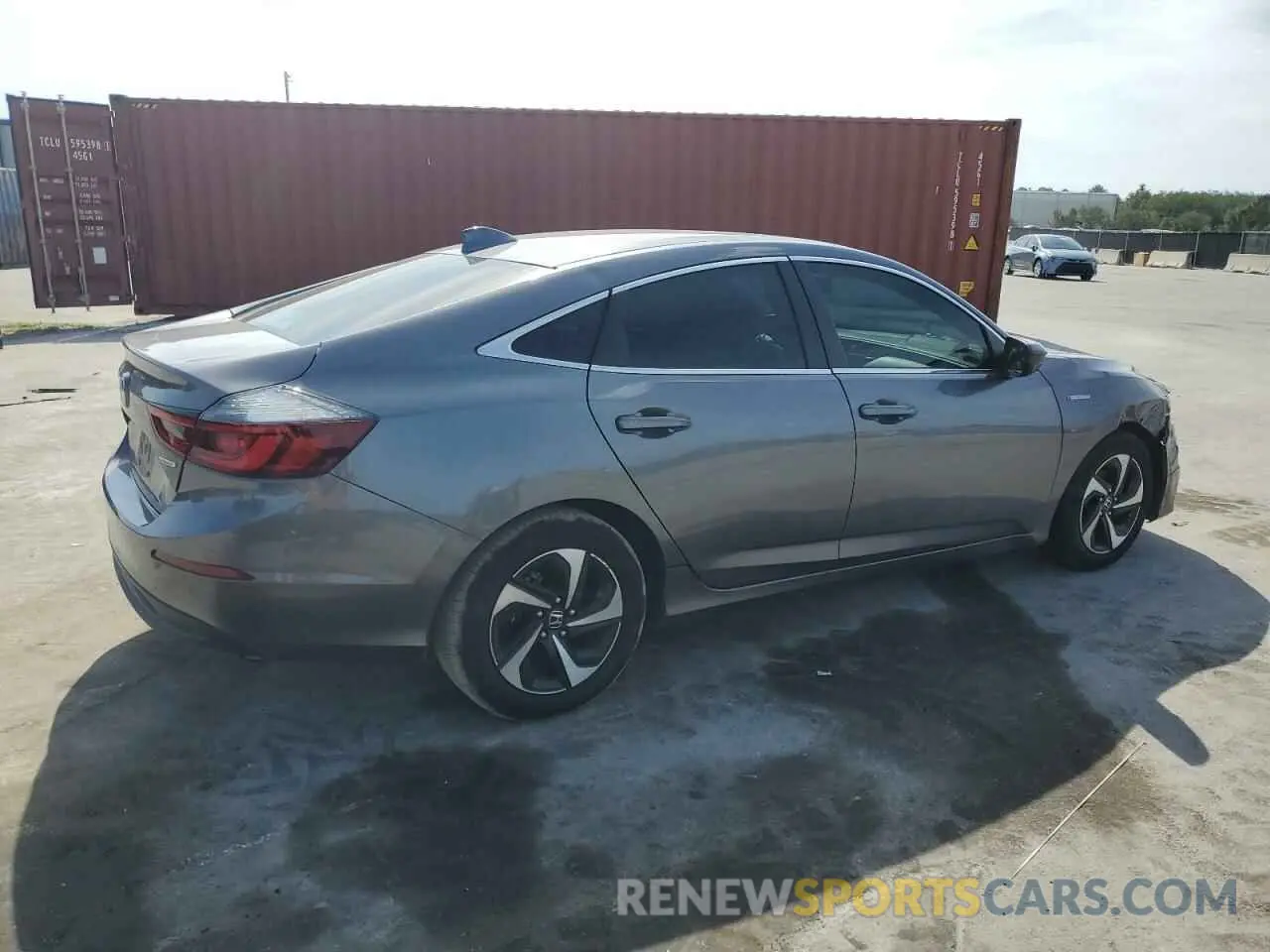 3 Photograph of a damaged car 19XZE4F58ME010565 HONDA INSIGHT 2021