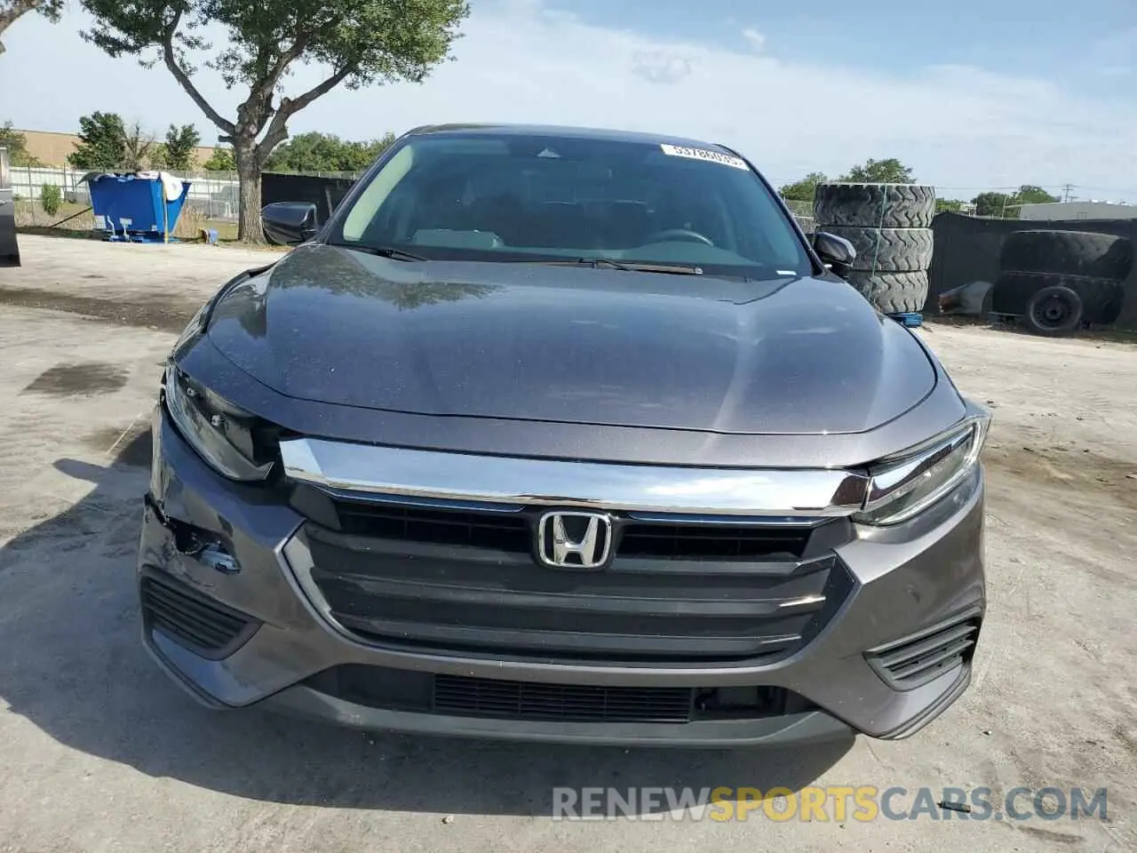 5 Photograph of a damaged car 19XZE4F58ME010565 HONDA INSIGHT 2021