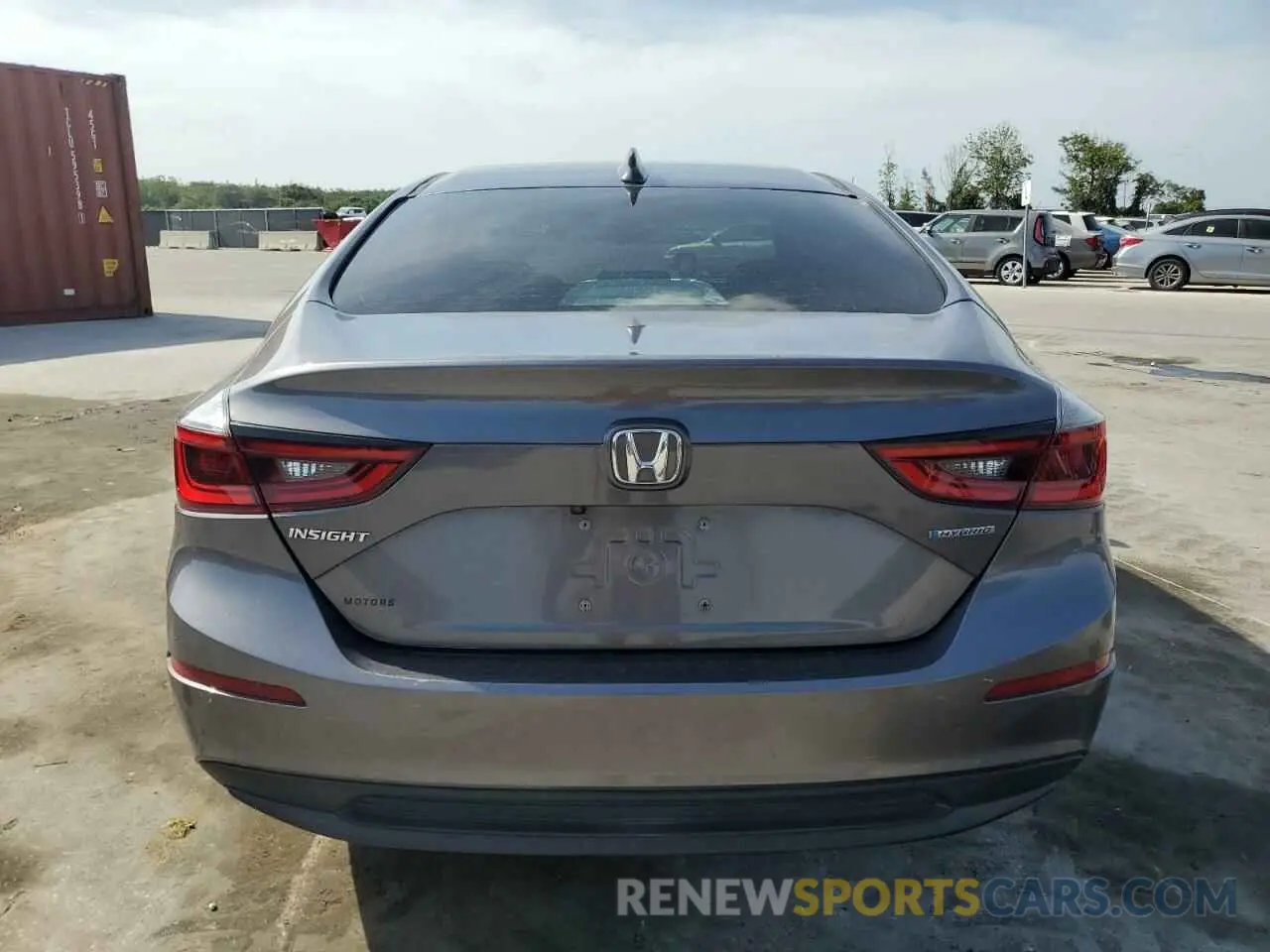 6 Photograph of a damaged car 19XZE4F58ME010565 HONDA INSIGHT 2021