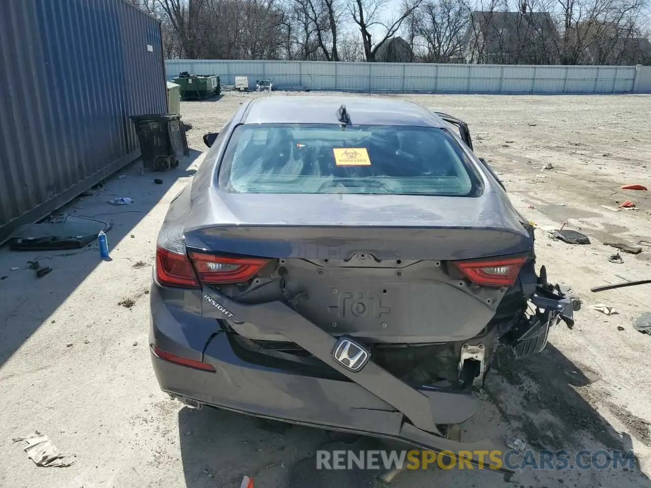 6 Photograph of a damaged car 19XZE4F58ME010789 HONDA INSIGHT 2021