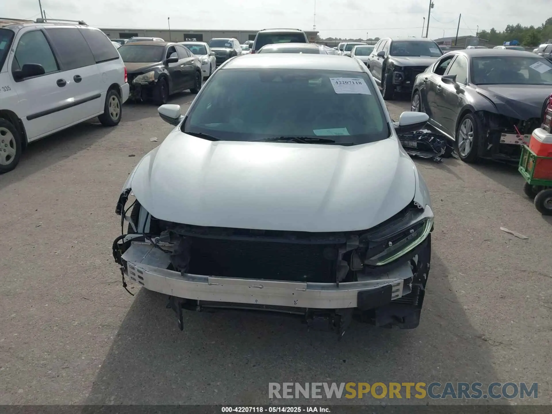 13 Photograph of a damaged car 19XZE4F5XME001415 HONDA INSIGHT 2021