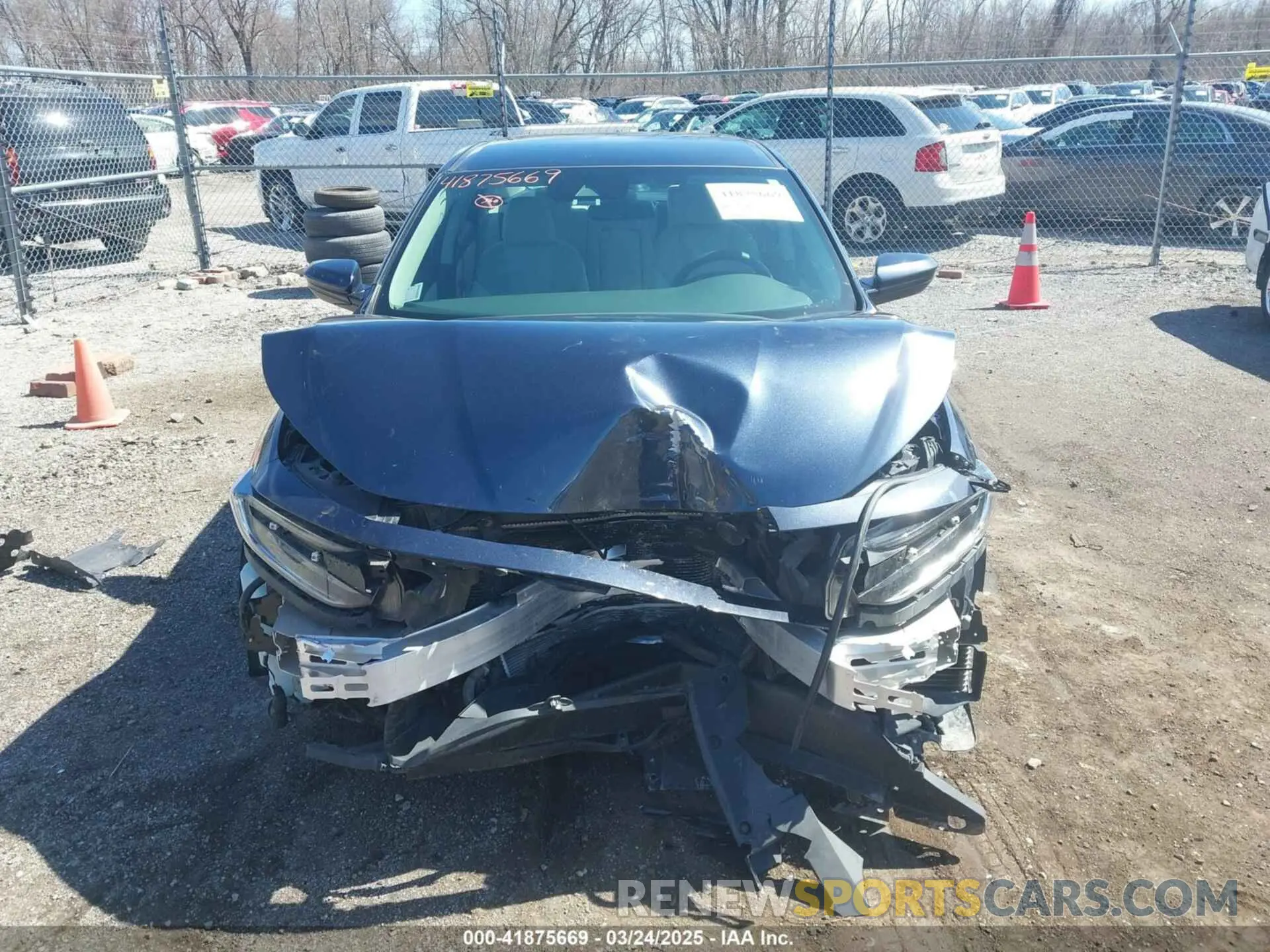 12 Photograph of a damaged car 19XZE4F5XME003262 HONDA INSIGHT 2021