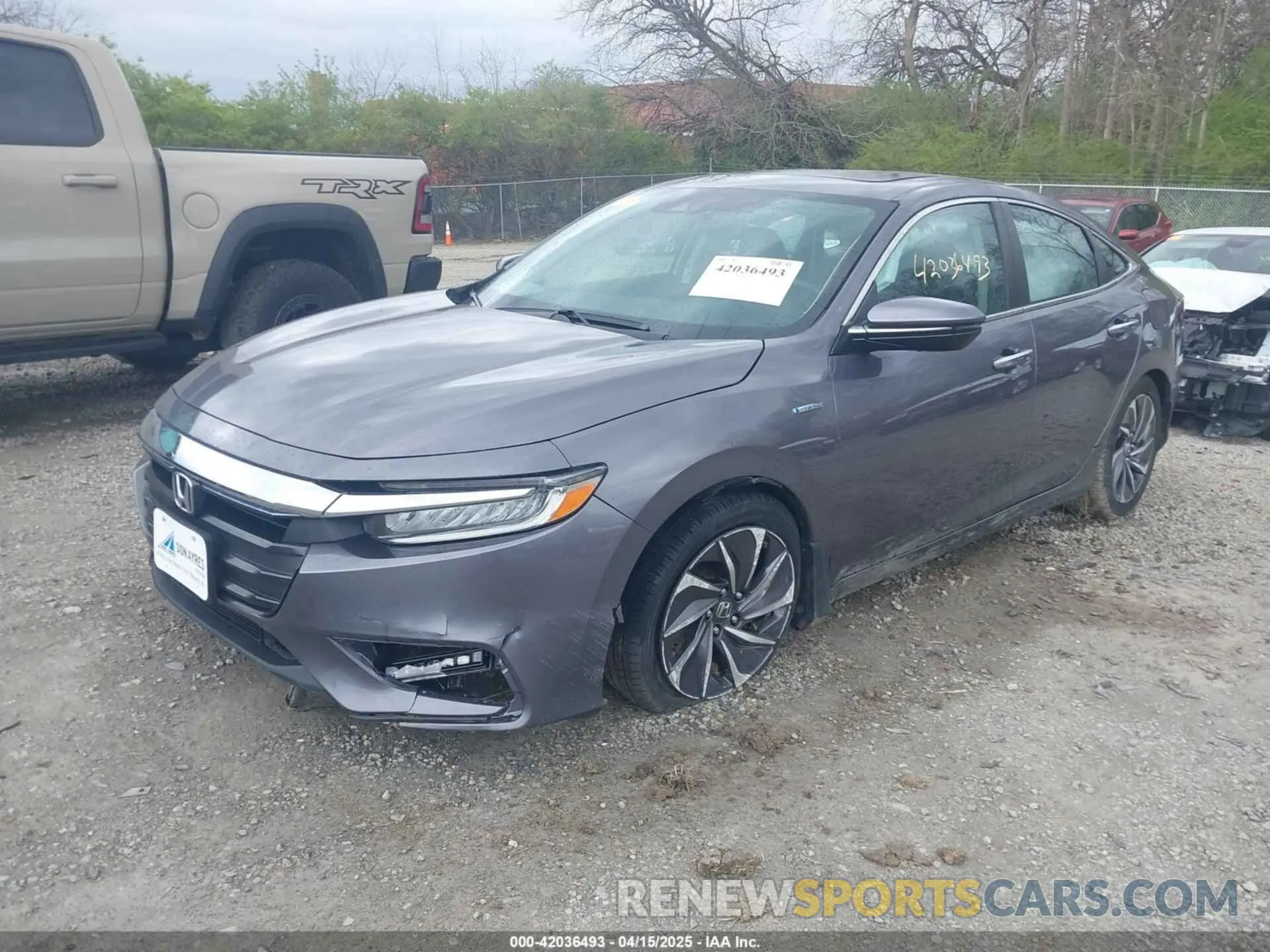 2 Photograph of a damaged car 19XZE4F91ME005517 HONDA INSIGHT 2021