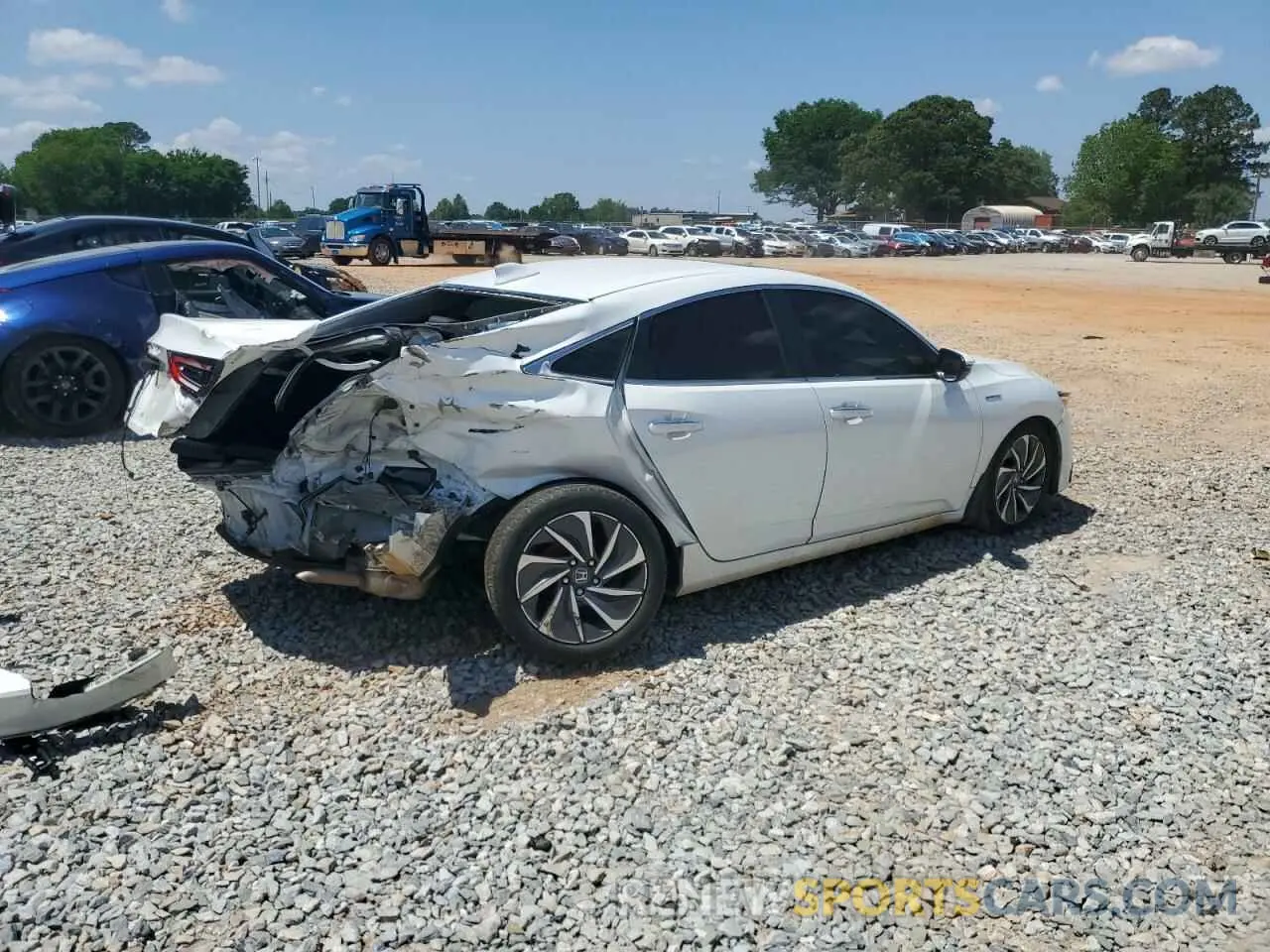 3 Photograph of a damaged car 19XZE4F91ME008336 HONDA INSIGHT 2021
