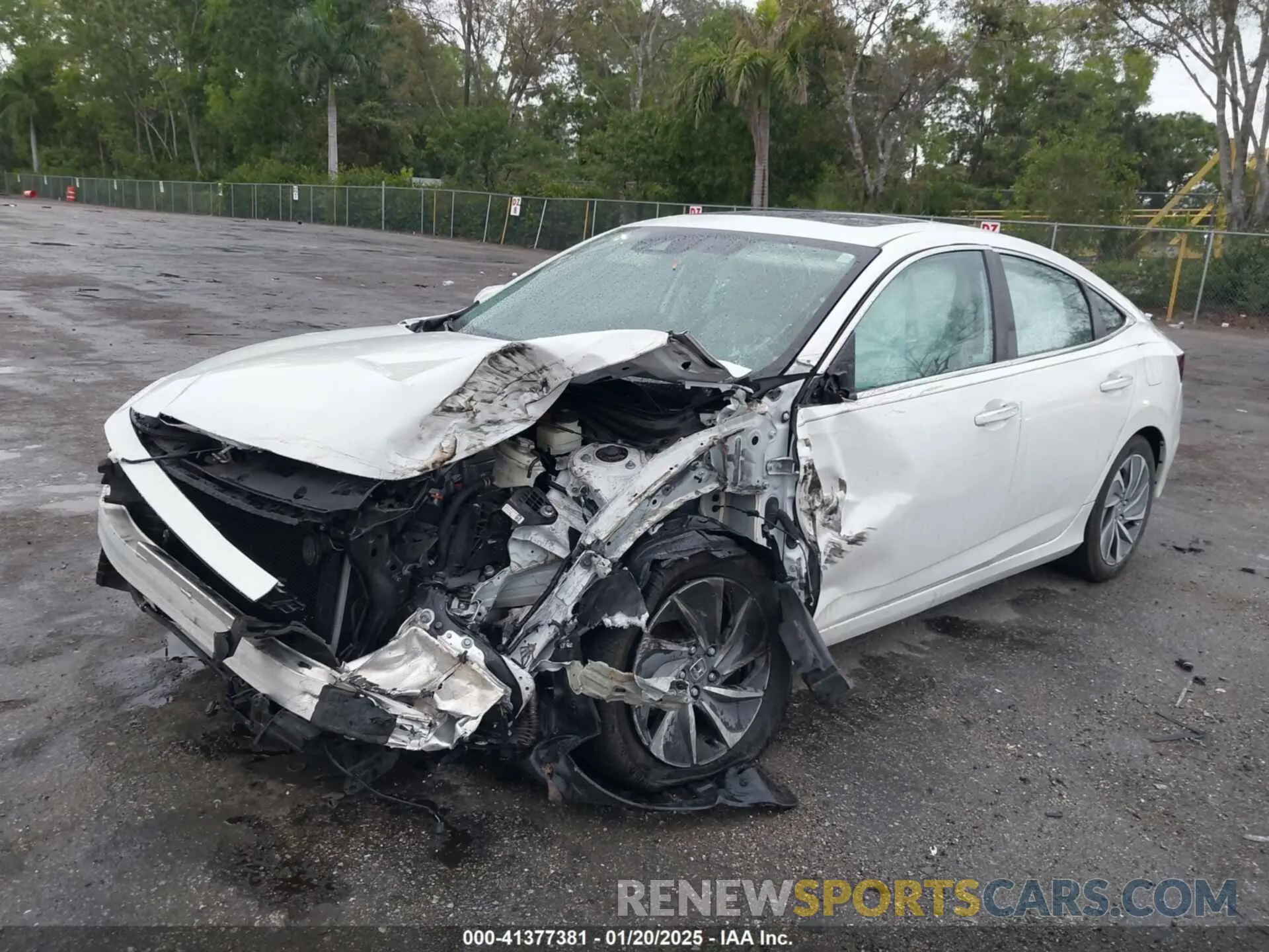 2 Photograph of a damaged car 19XZE4F94ME003177 HONDA INSIGHT 2021