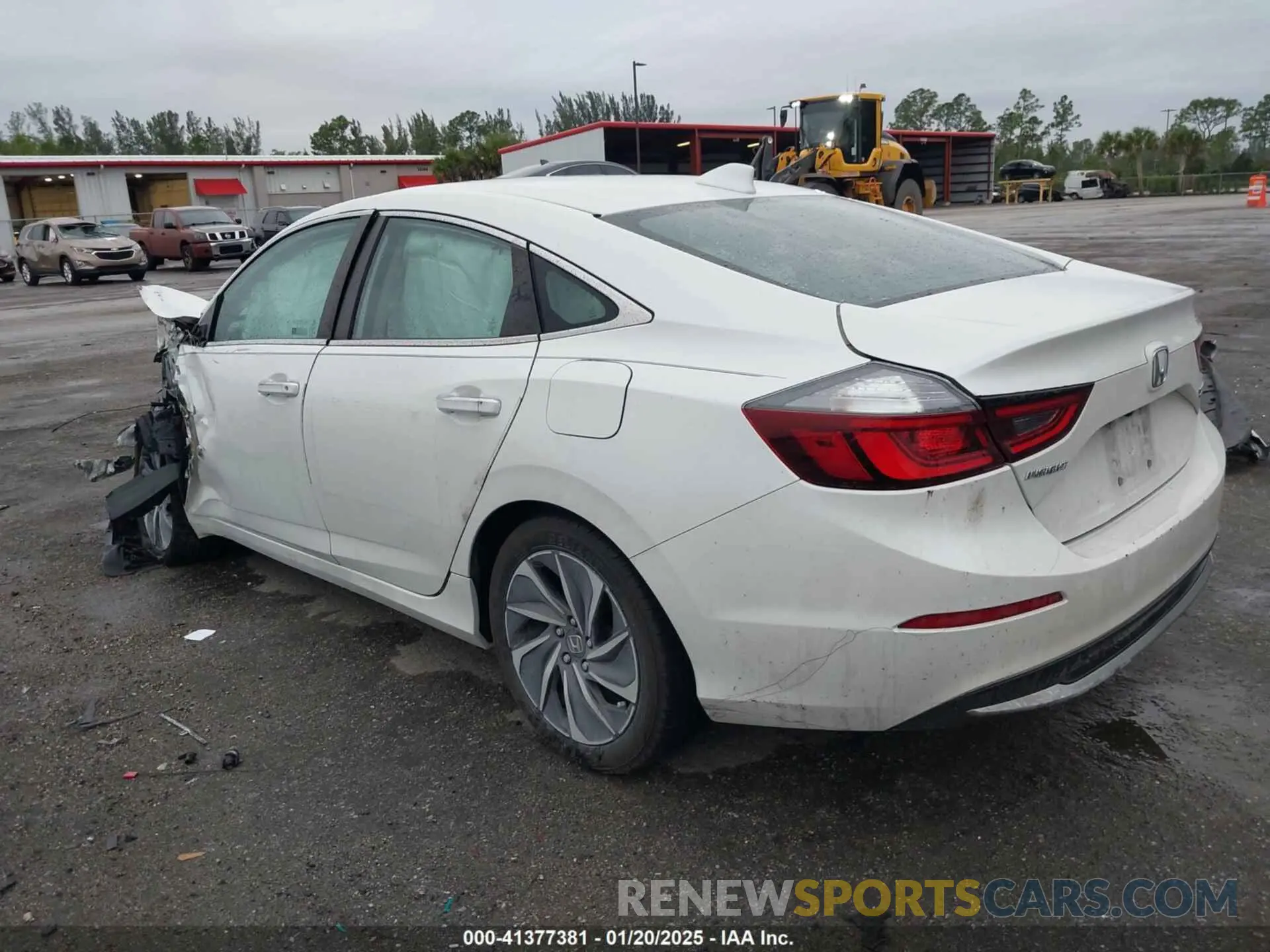3 Photograph of a damaged car 19XZE4F94ME003177 HONDA INSIGHT 2021
